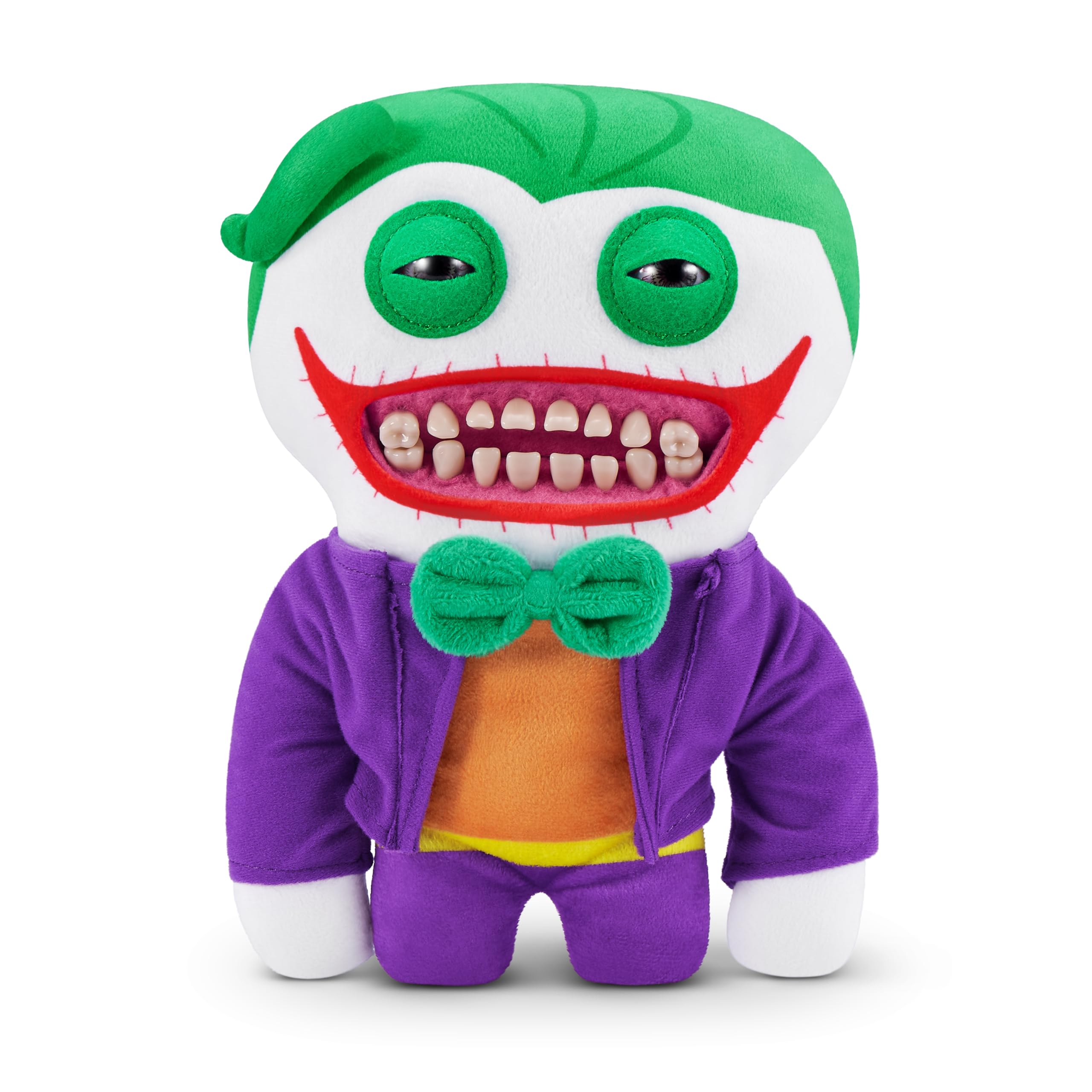 Fuggler x DC 9-inch Joker Plush Toy - Soft Ugly Monster Doll for Kids & Adults