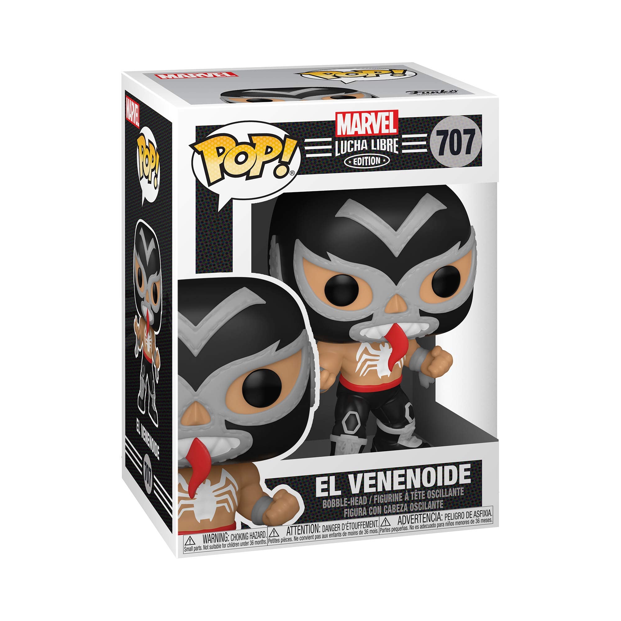Marvel Lucha Libre Edition El Venenoide Funko 53869 Pop! Vinilo n. ° 707 3