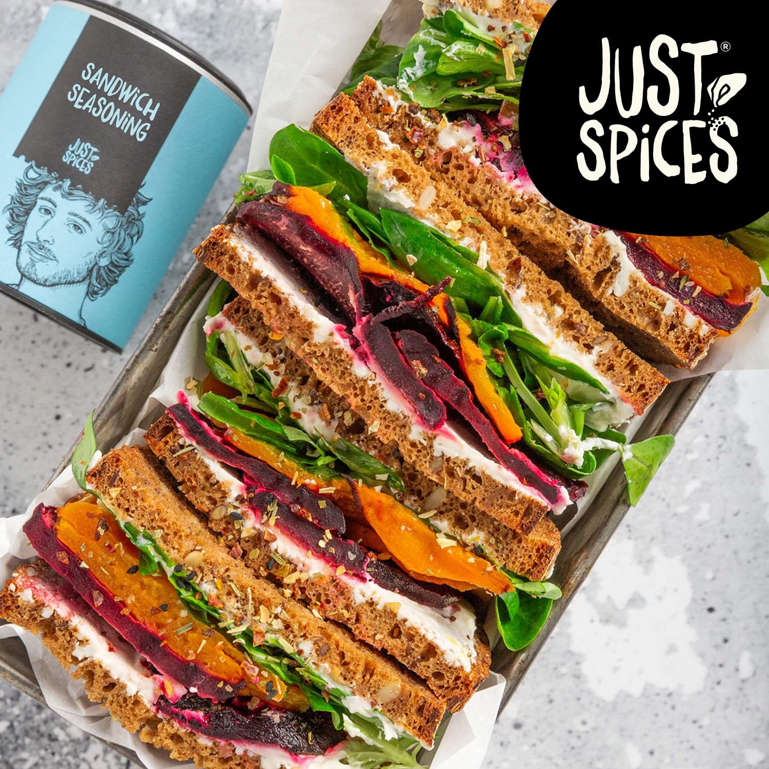 Just Spices Sandwich Seasoning, 50g – Natural Herb & Spice Mix for Sandwiches, Pitas, Bagels & More 5