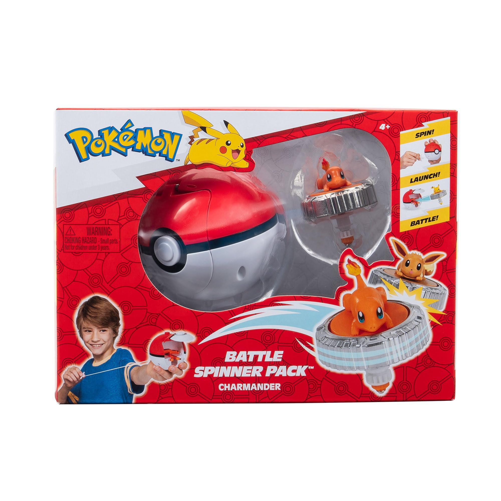 Pokémon Battle Spinner Pack Charmander & Poké Ball