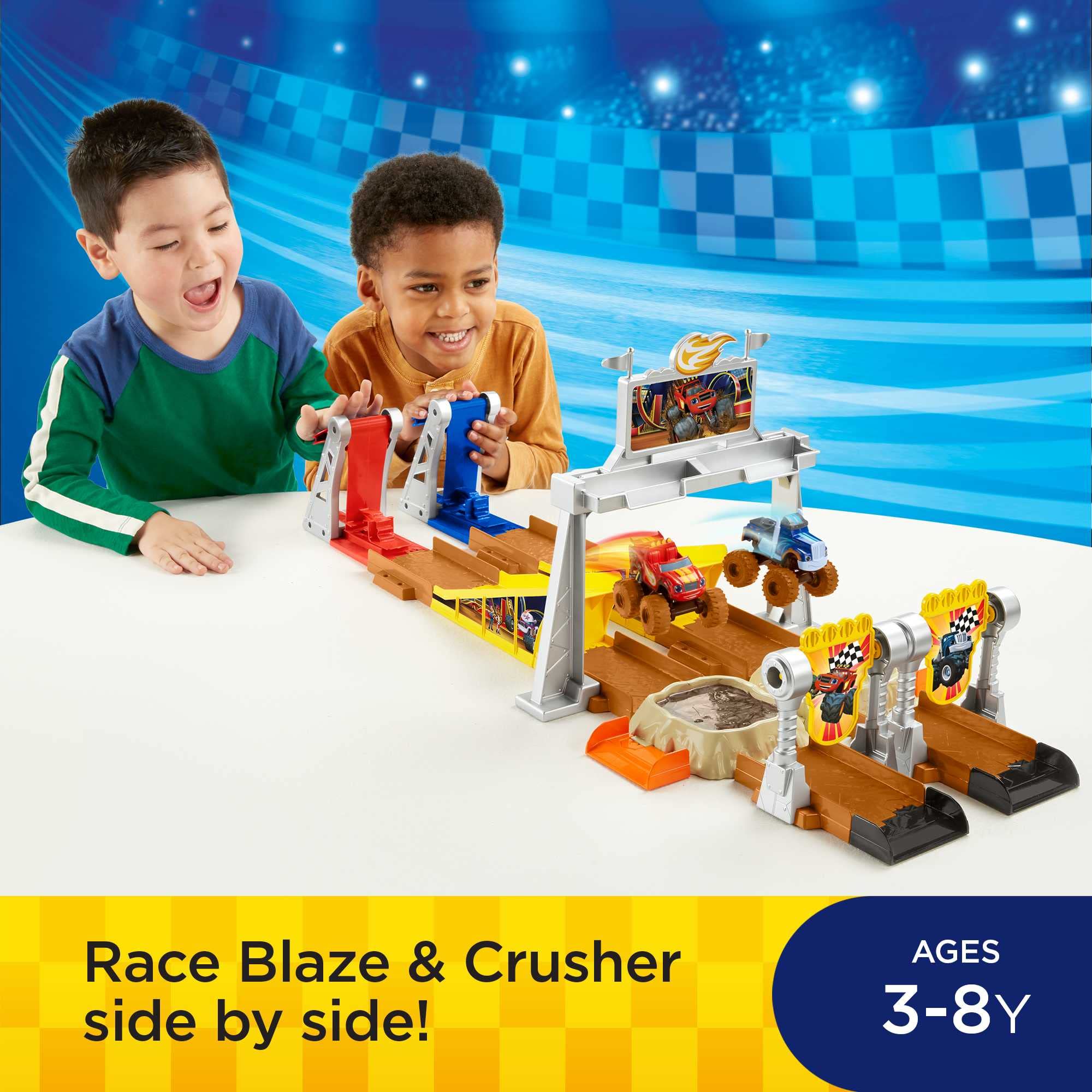 Fisher-Price Nickelodeon Blaze und die Monster Machines Mud Pit Race Track 5