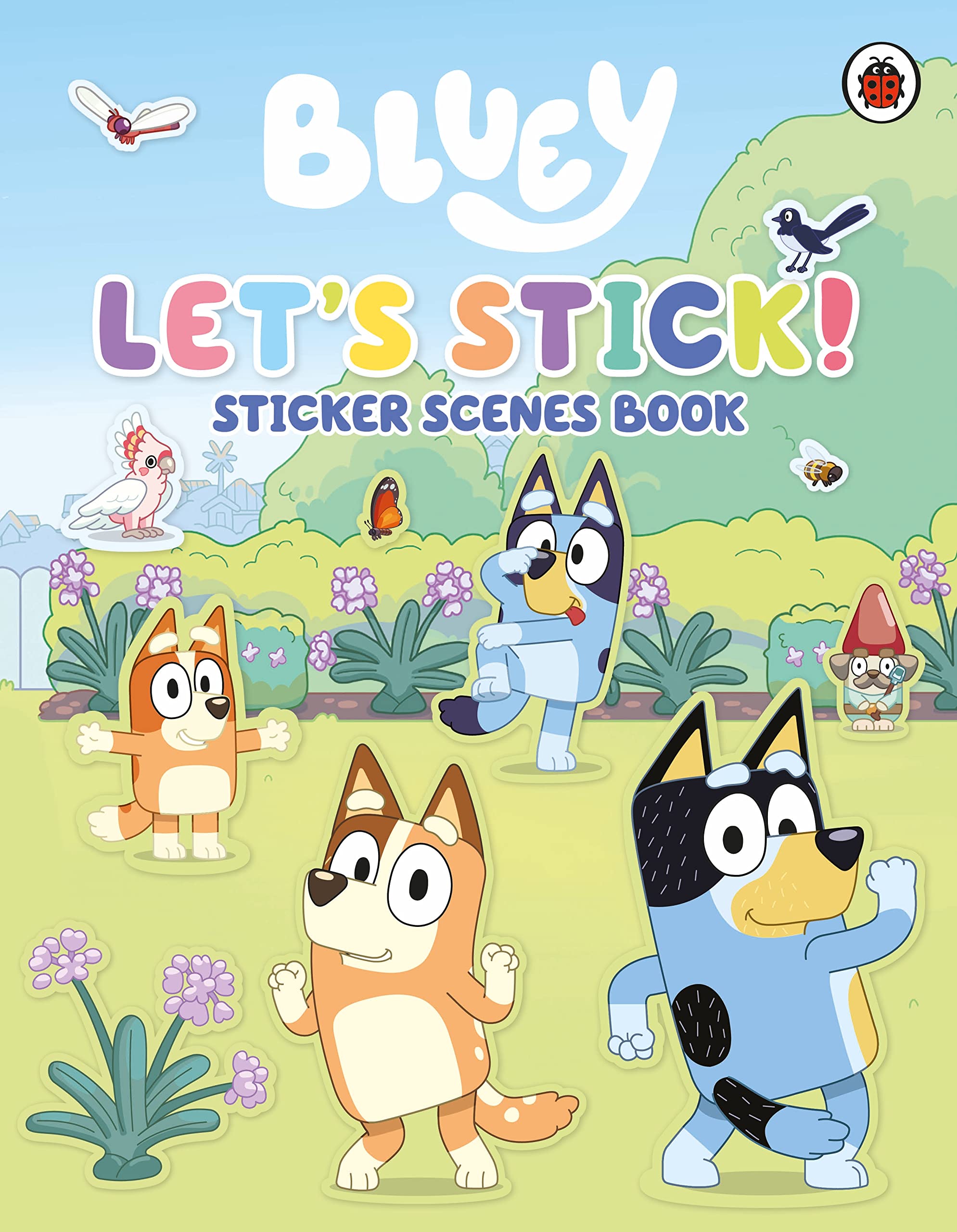 Ladybird Bluey: Let's Stick! Sticker Scenes Book | Ages 3-4 Years | Paperback 1