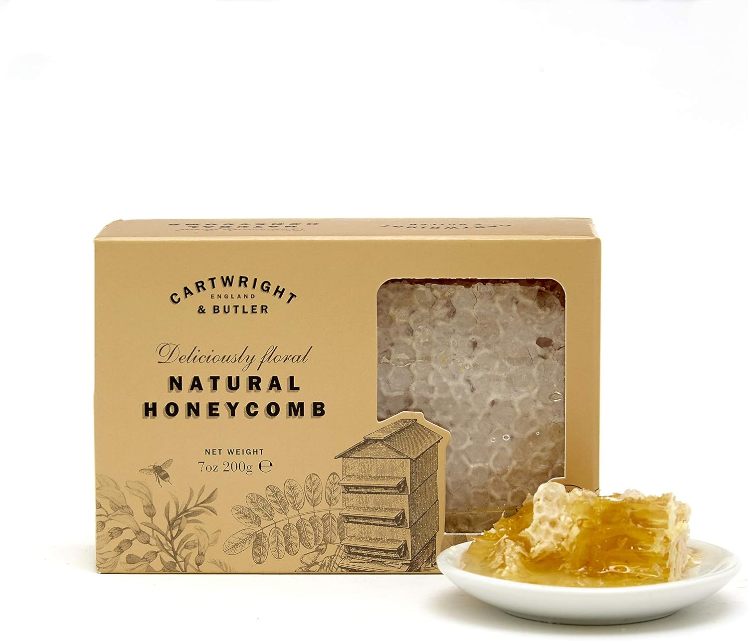 Cartwright & Butler Natural Honeycomb - 100% Pure Acacia Honey 200g 5