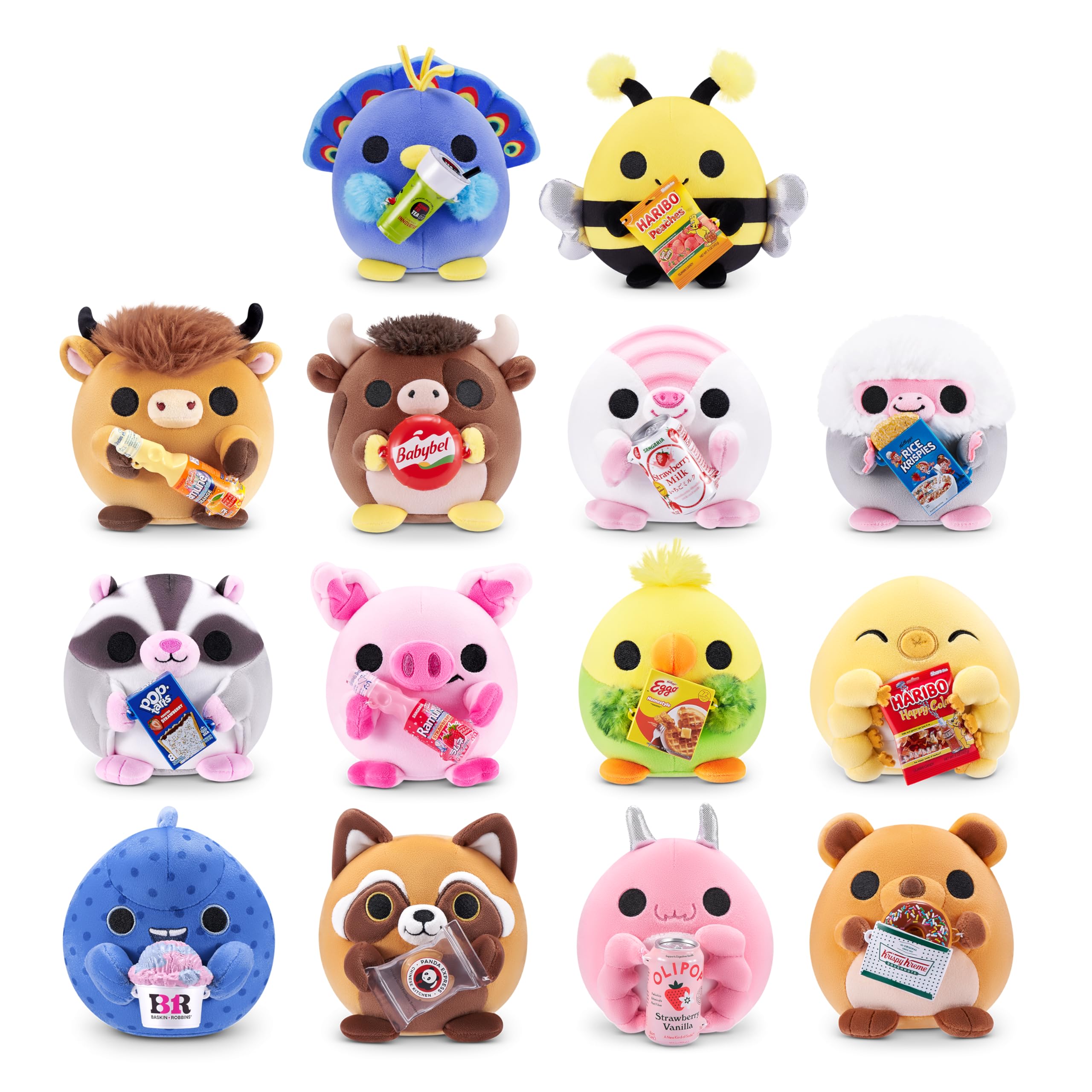 Snackles Series 3 - 5-inch Super-Soft Plush with Snack Accessory by ZURU 7