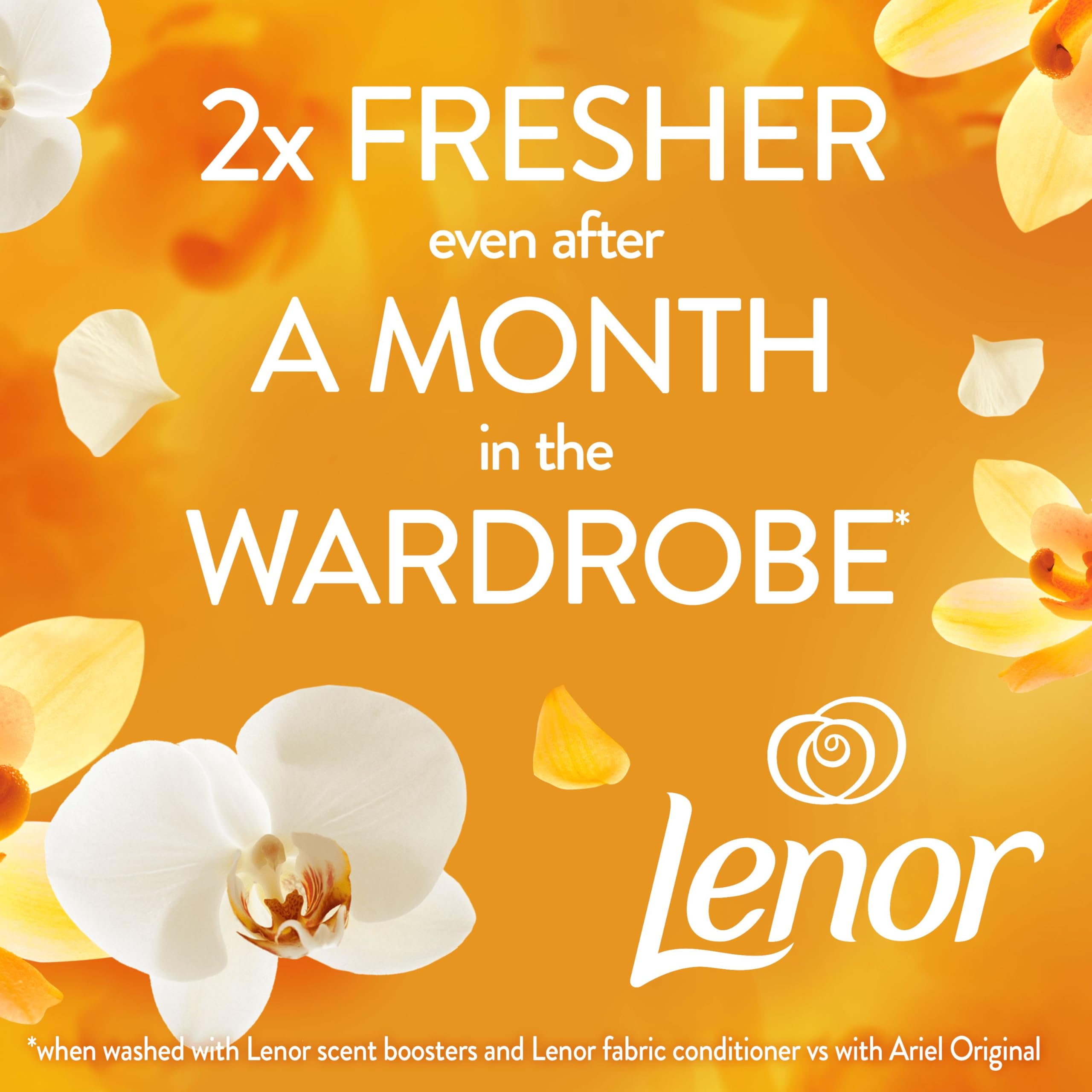 Lenor Gold Orchid In-Wash Scent Booster 735g - Long-Lasting Freshness for Laundry 5