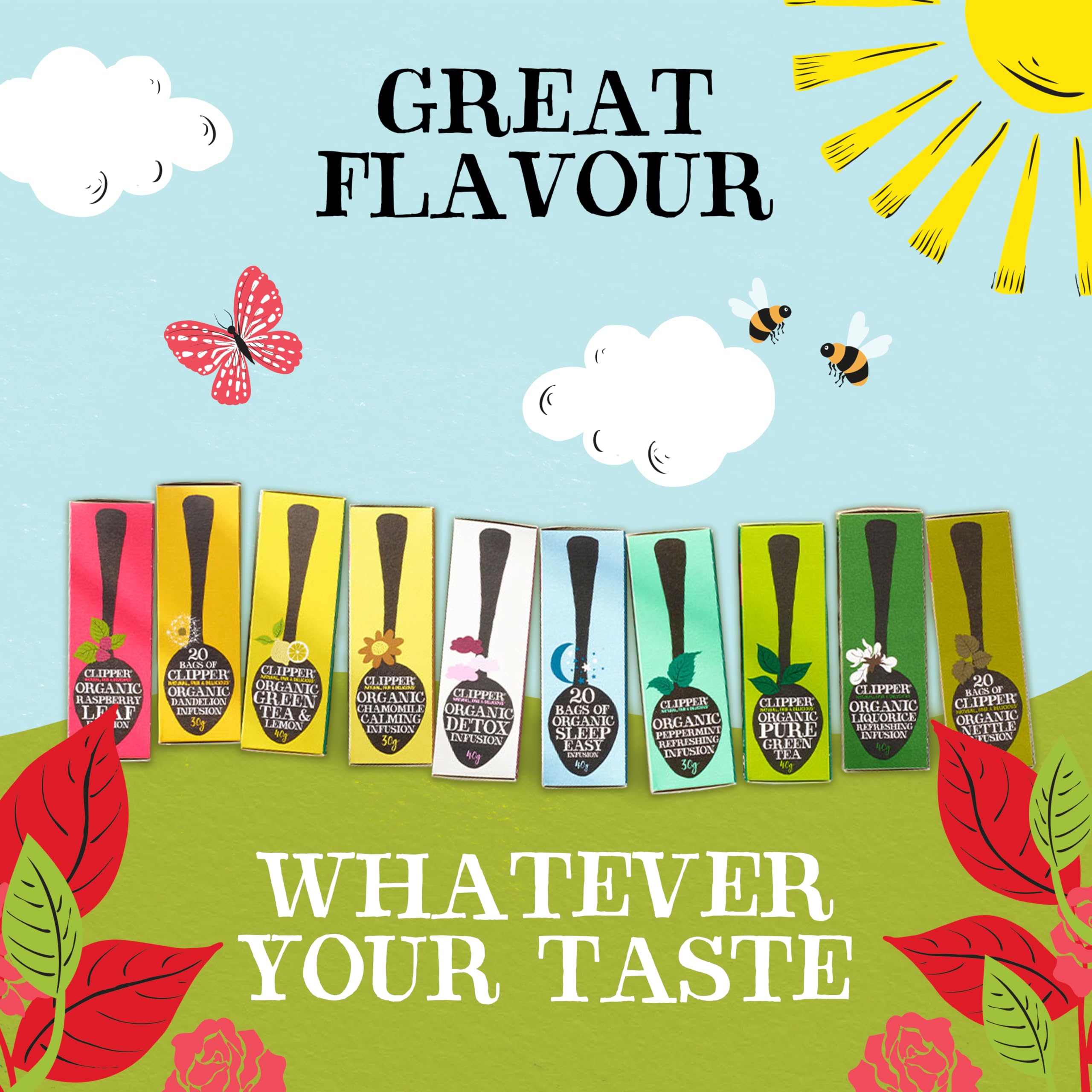 Clipper - Organic English Breakfast Tea Bags 250 Individually Wrapped 8