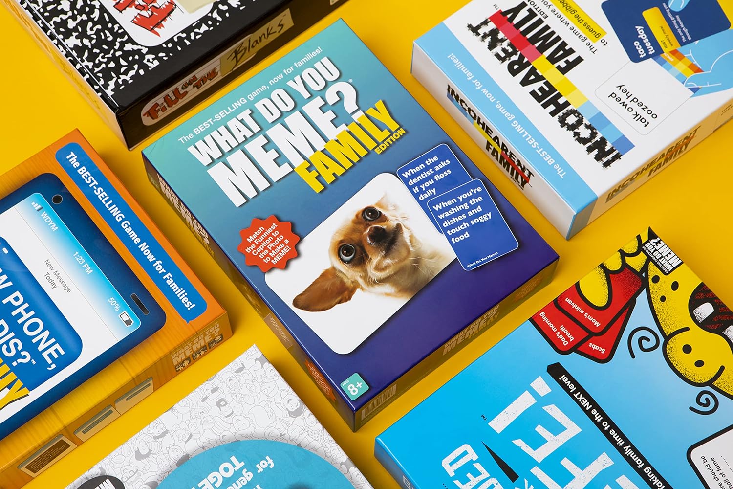 WHAT DO YOU MEME? Incohearent Family Edition - The Family Game Where You Compete 8