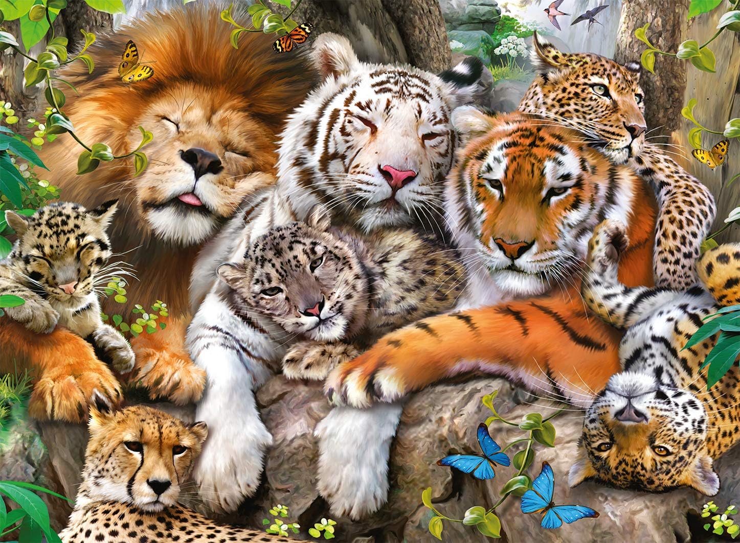 Ravensburger Big Cat Nap 200-Piece Jigsaw Puzzle - Extra Large Pieces for Kids 8 Years & Up 8