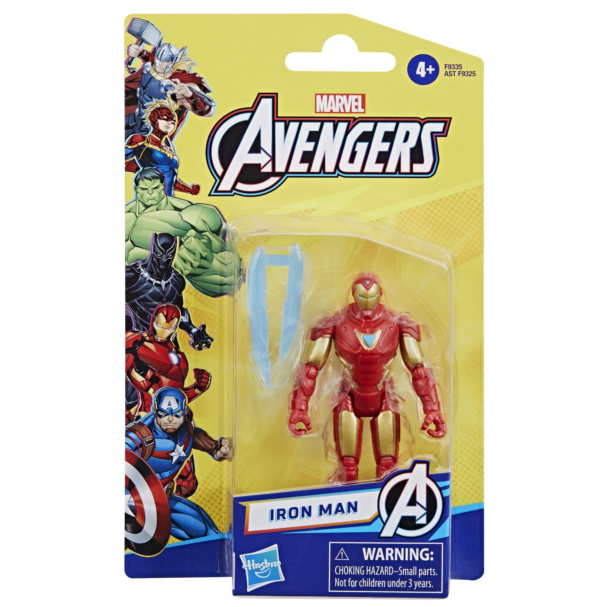 Marvel Avengers Epic Hero Series Iron Man Action Figure - 4-Inch Poseable Toy with Accessory 5