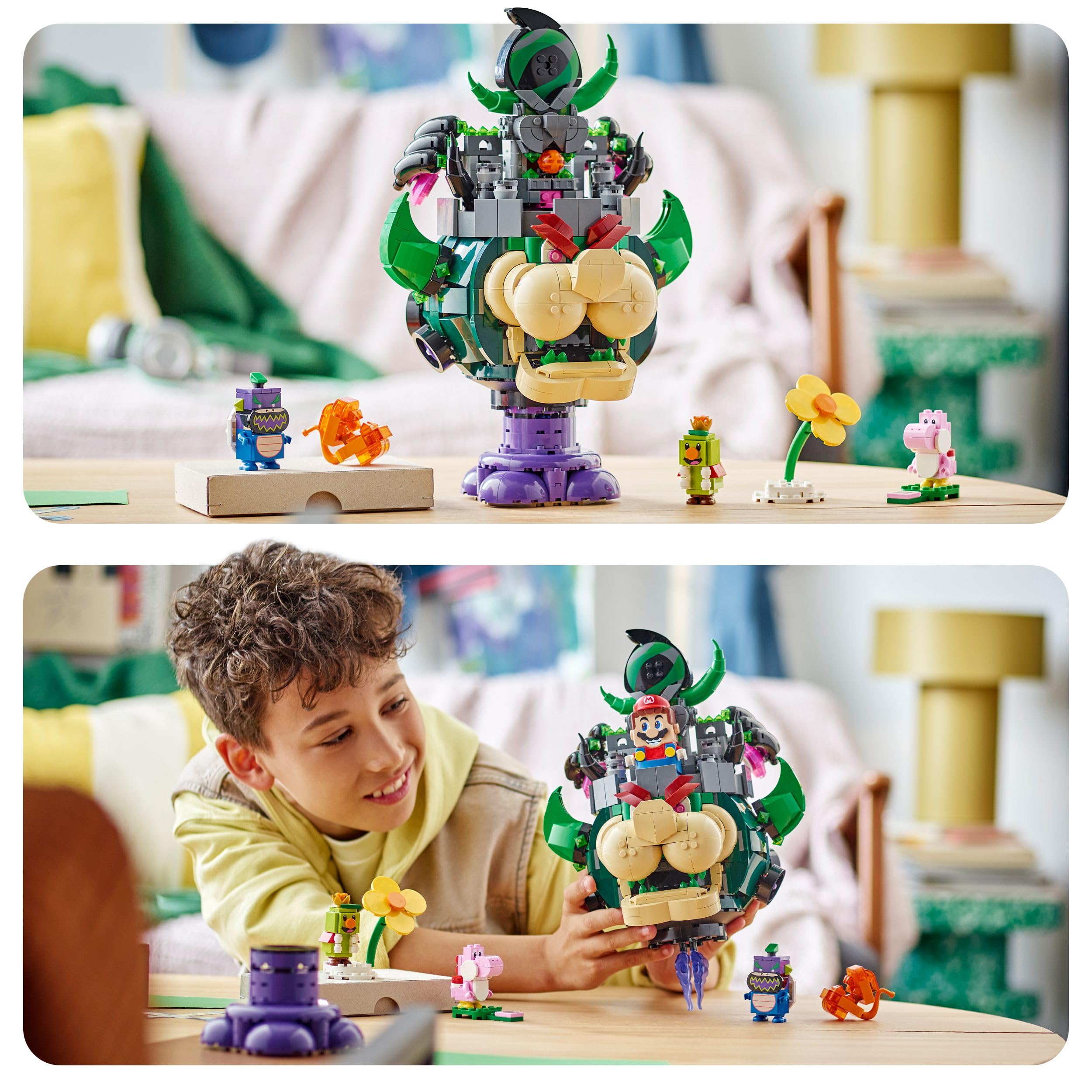 LEGO Super Mario Prince Florian & Castle Bowser - Interactive Building Set for Ages 9+ 10