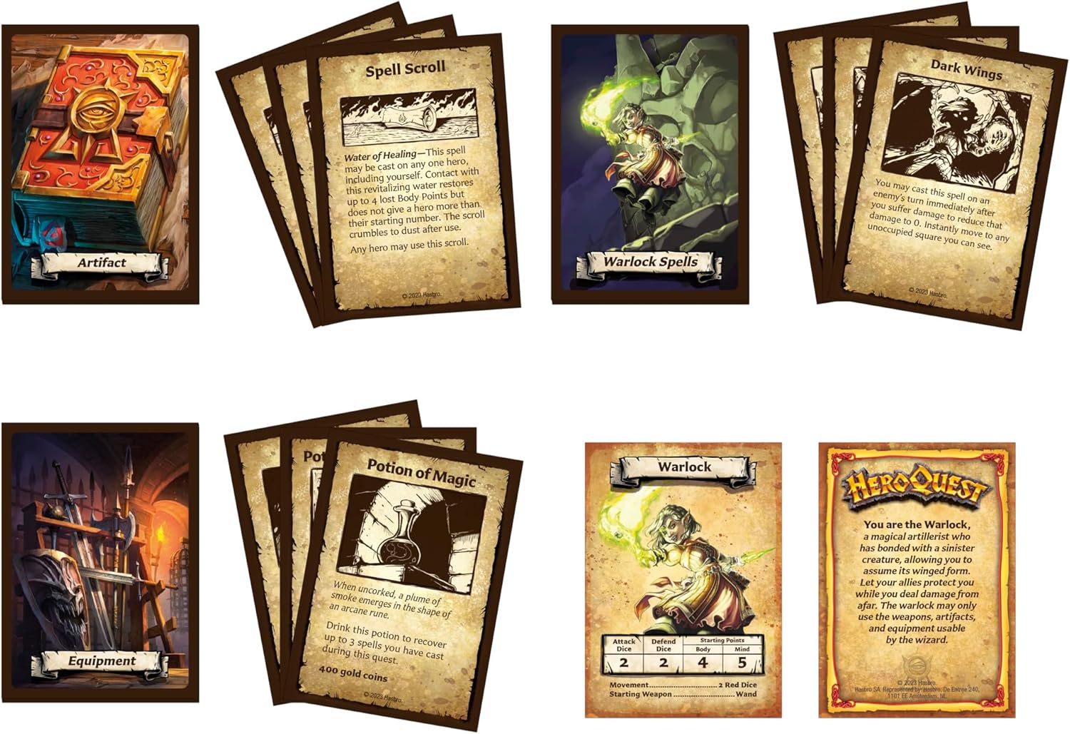 Avalon Hill HeroQuest Prophecy of Telor Quest Pack Expansion 10