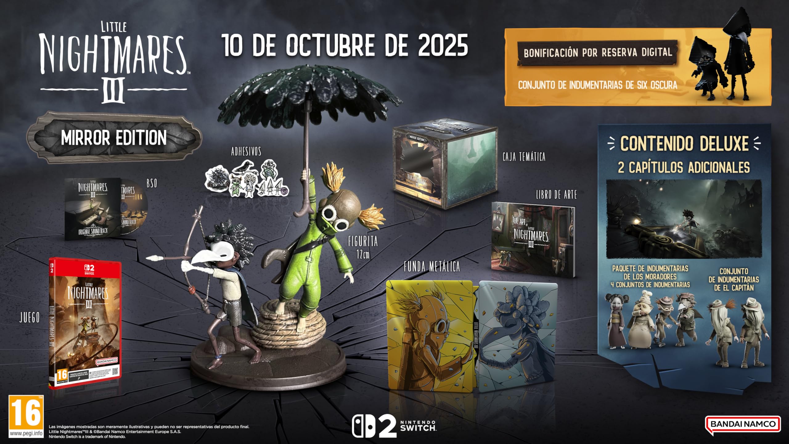 Little Nightmares III Mirror Edition - Nintendo Switch