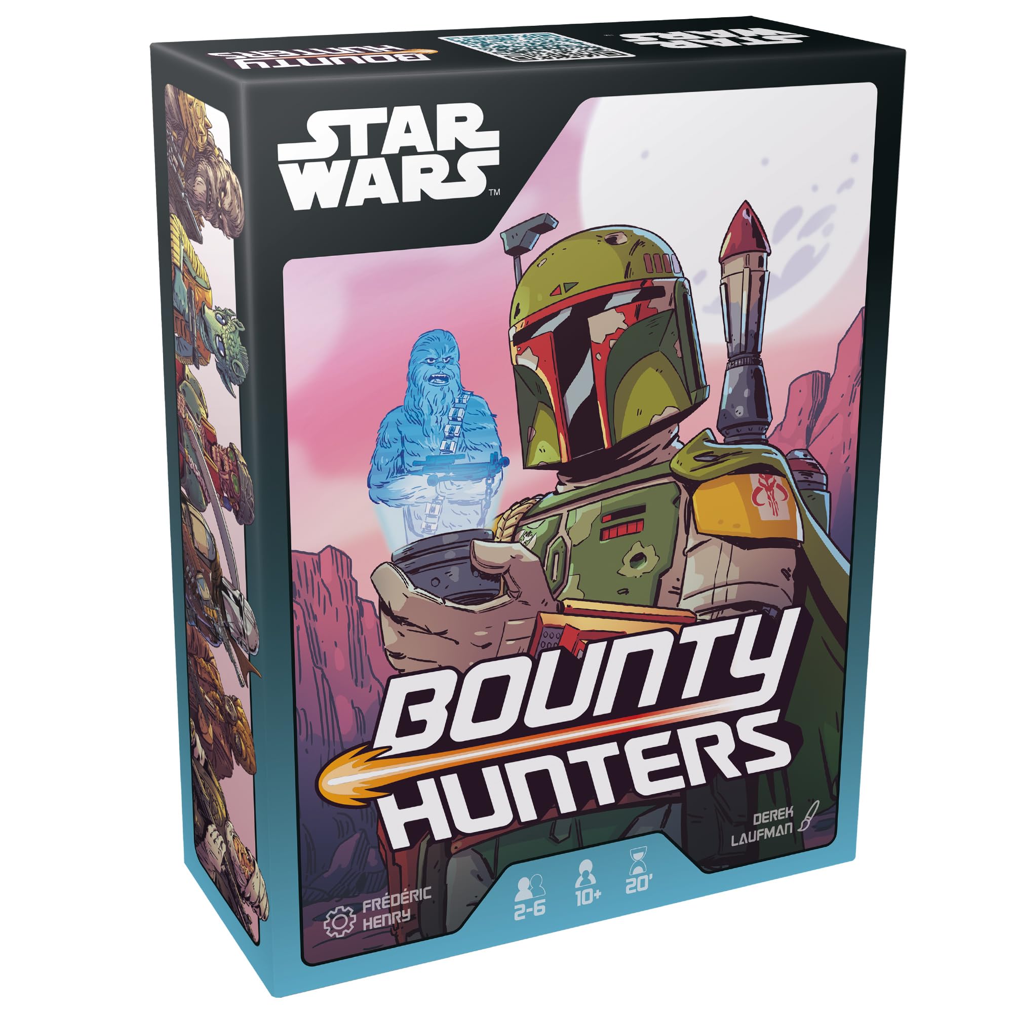 Zygomatic Star Wars Bounty Hunters Card Game | Ages 10+ | 2-6 Players | 20 Min Playtime