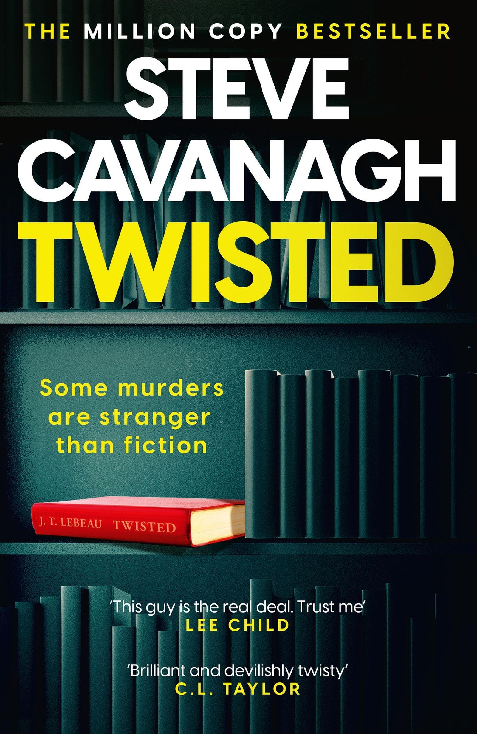 Headline Home Twisted by Steve Cavanagh | Crime, Thriller & Mystery Paperback 1