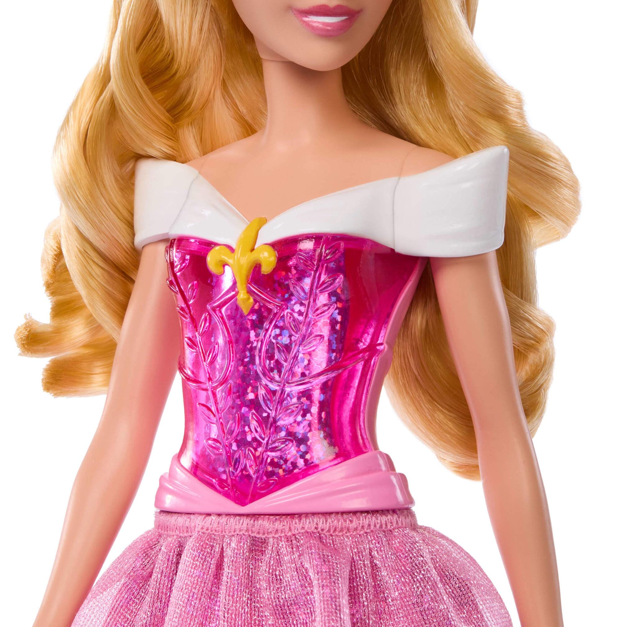 Disney Princess Aurora Sleeping Beauty Posable Fashion Doll with Sparkling Outfit 8