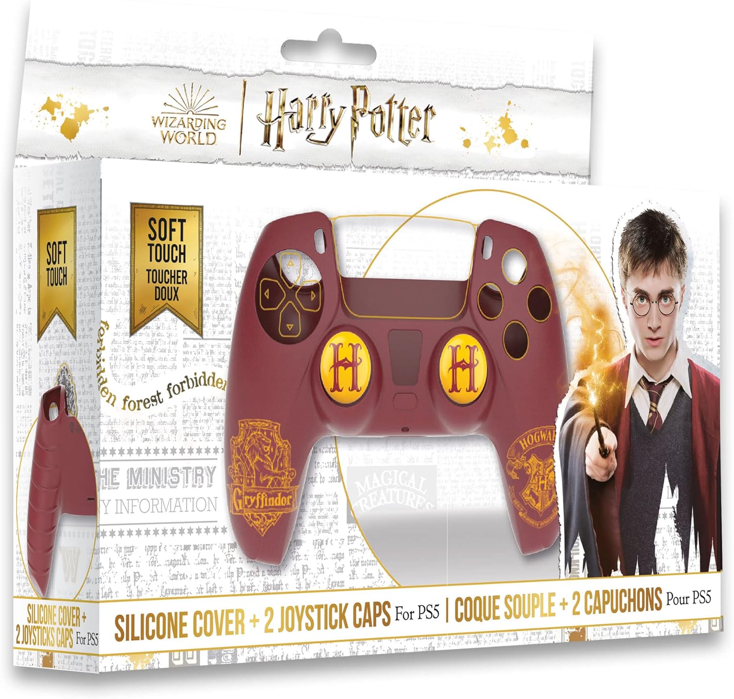 Harry Potter Wizarding World Silicon Grip for PS5 Controller - Gryffindor Edition