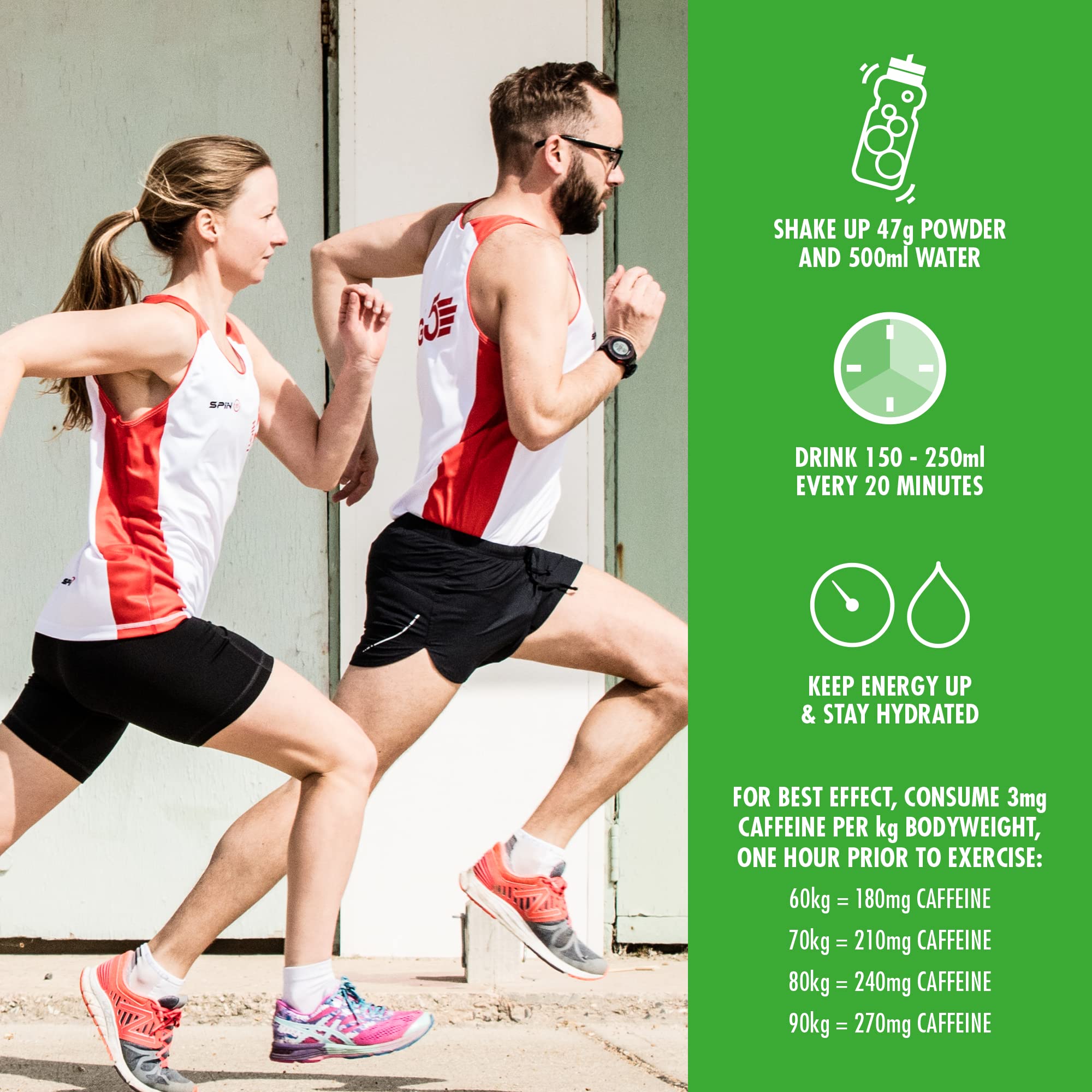 HIGH5 Energy Drink Caffeine Hit Powder - Dual Source Carbs & Electrolytes | 1.4 kg 7