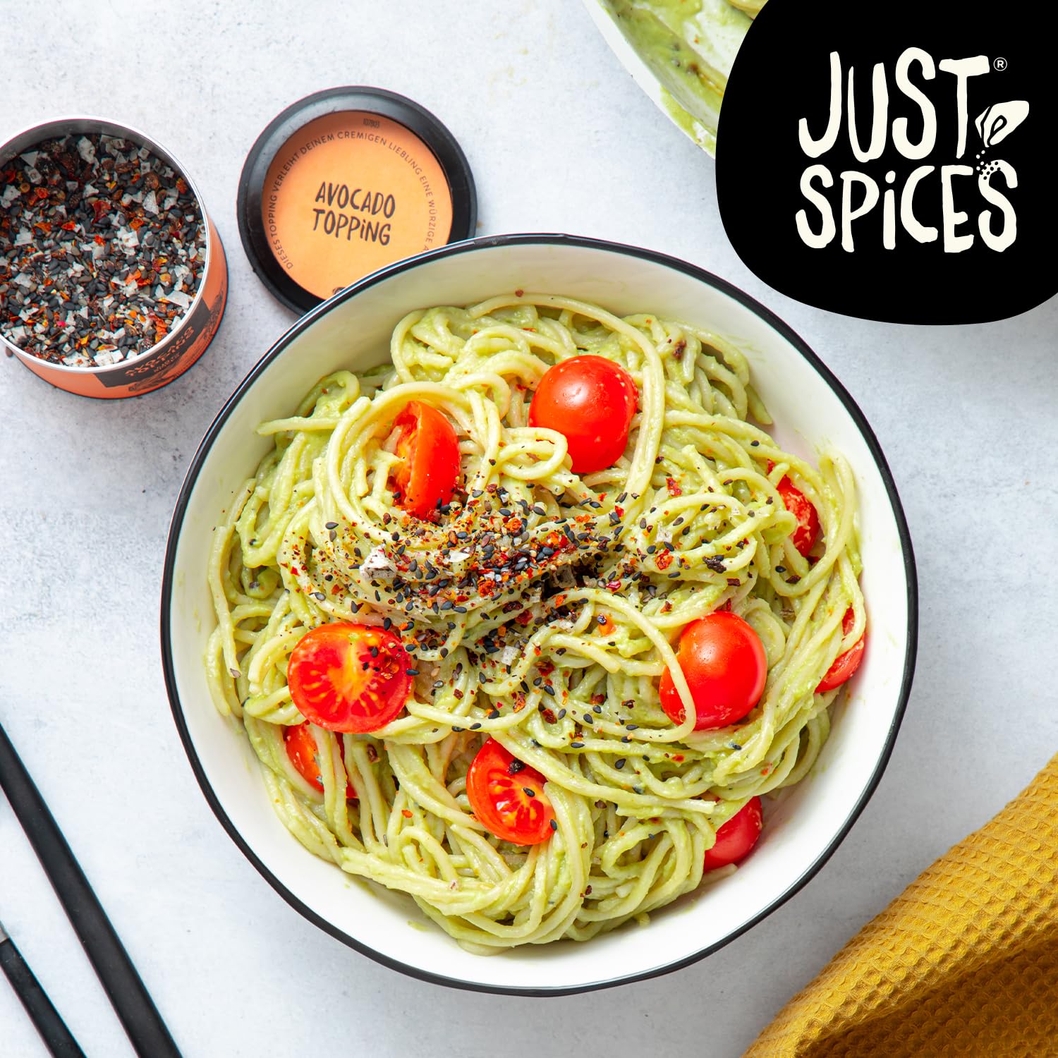 Just Spices Avocado-Topping, 60 g – Natürliches, knuspriges Gewürz für Avocado-Gerichte 6