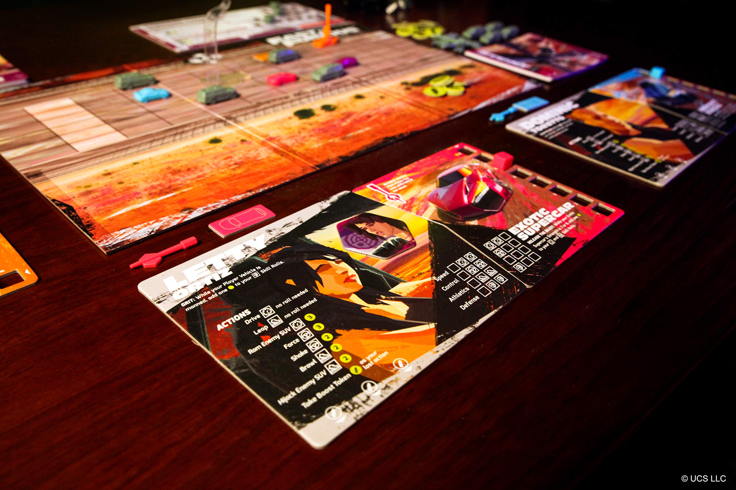 Funko Fast & Furious: Highway Heist Cooperative Strategy Board Game 8