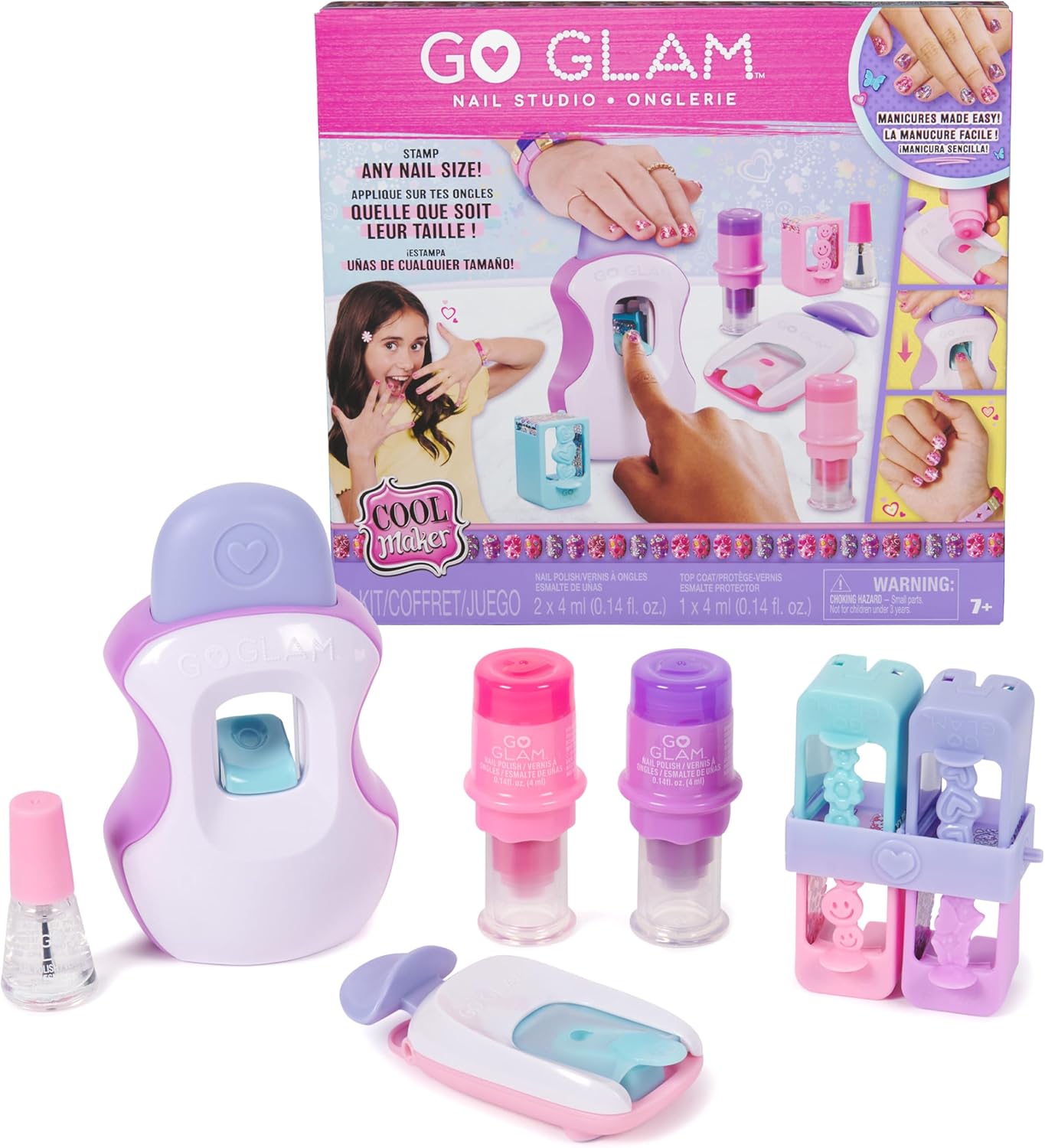 Cool Maker Go Glam Nail Studio Craft Kit for Kids