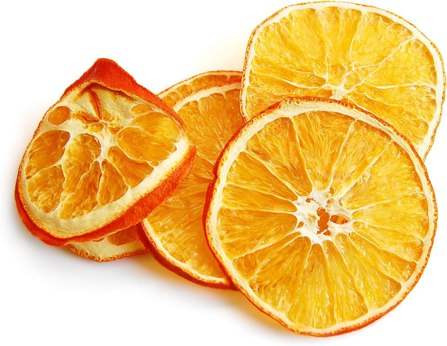 G4GADGET - 15 Dried Orange Slices Decorative Craft Pieces for Wreaths & Arrangements 3