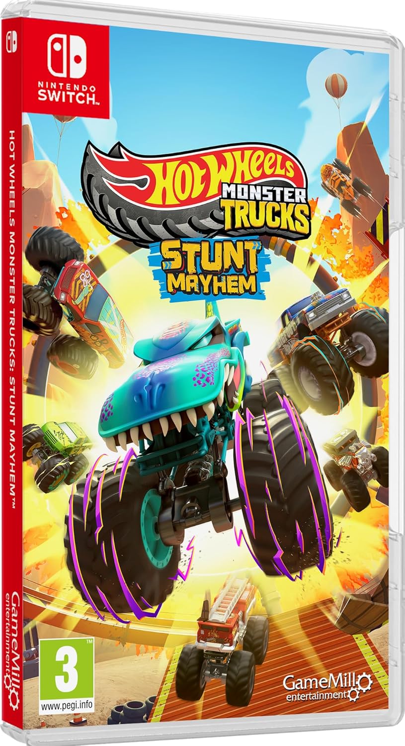 Hot Wheels Monster Trucks: Stunt Mayhem - Nintendo Switch 8