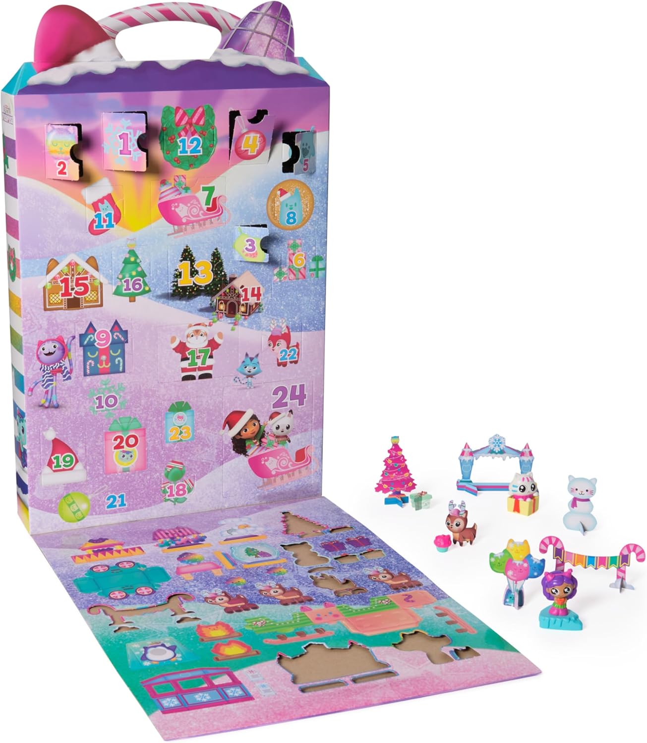 Gabby’s Dollhouse Advent Calendar - 24 Surprise Toys with Figures & Accessories
