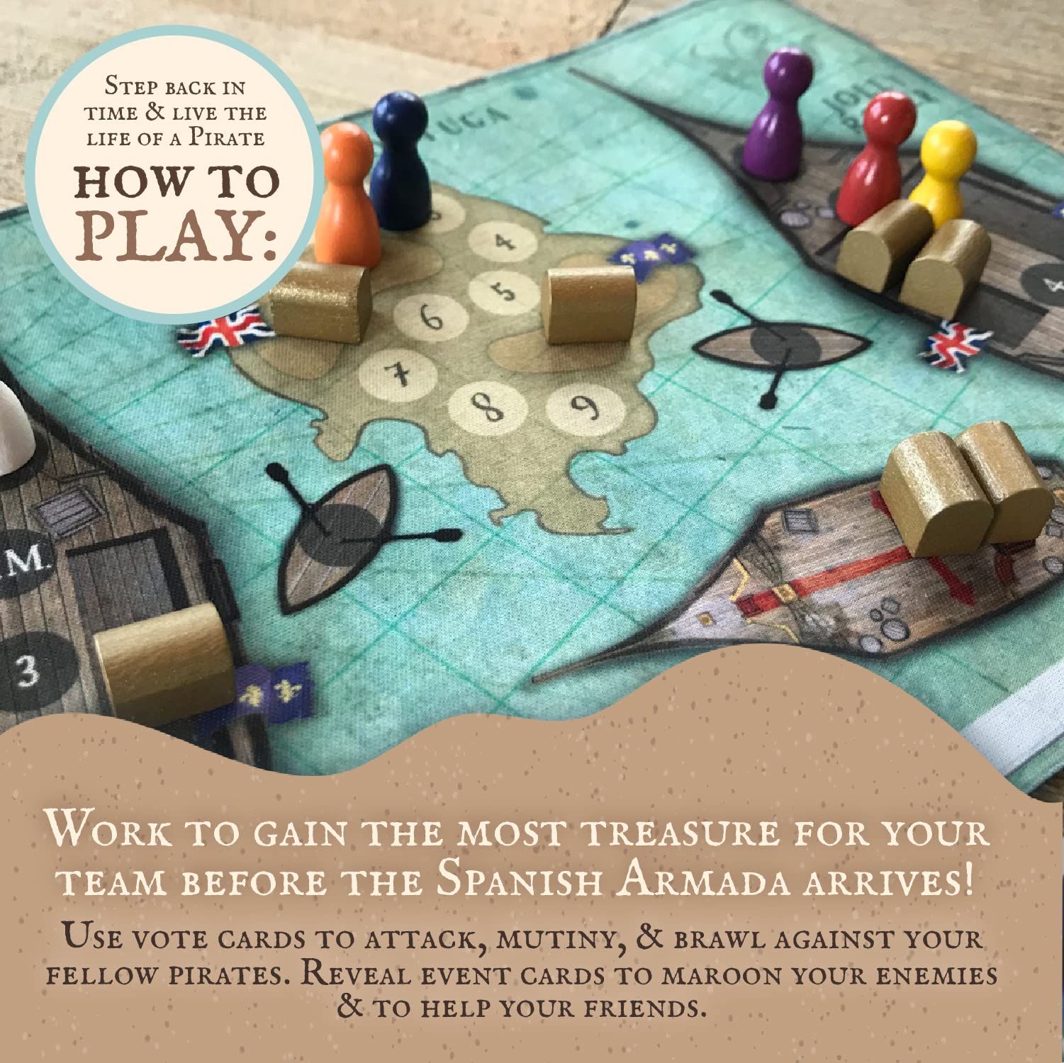 Facade Games Tortuga 1667 Board Game 10