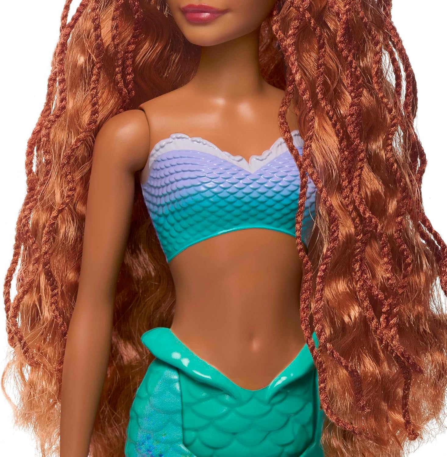 Disney The Little Mermaid Ariel Doll - Posing Mermaid Fashion Doll with Signature Outfit & Glitter Fin 6