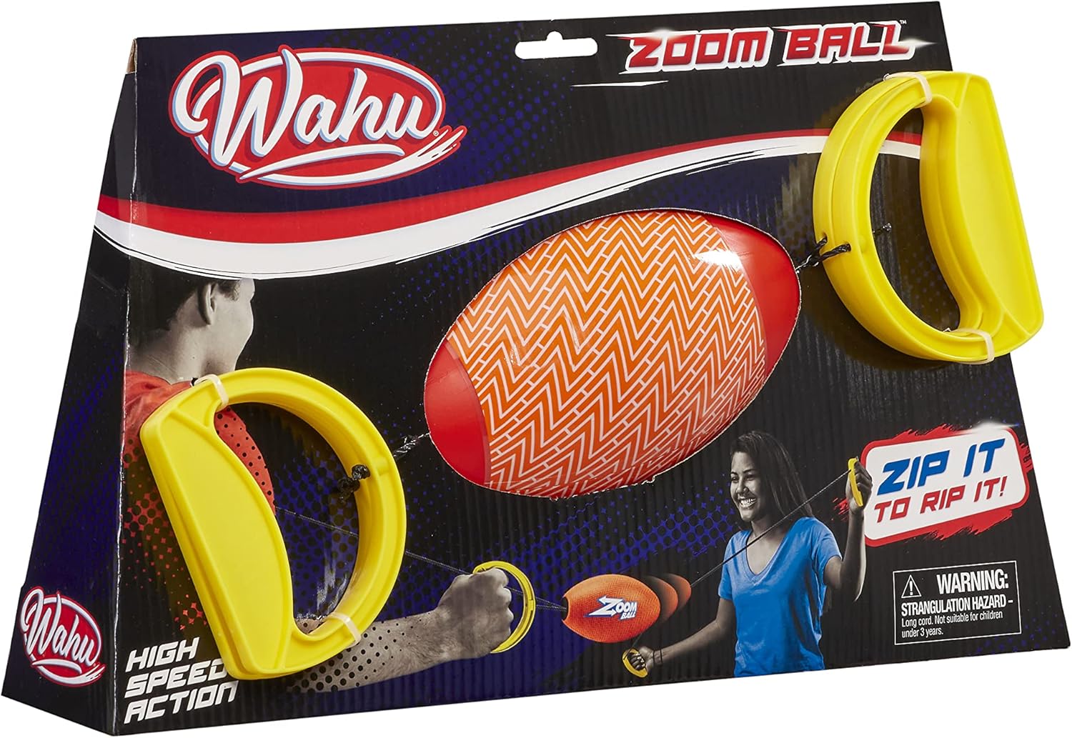 Wahu Zoom Ball - High-Speed Outdoor Game for Kids Ages 6+ 4