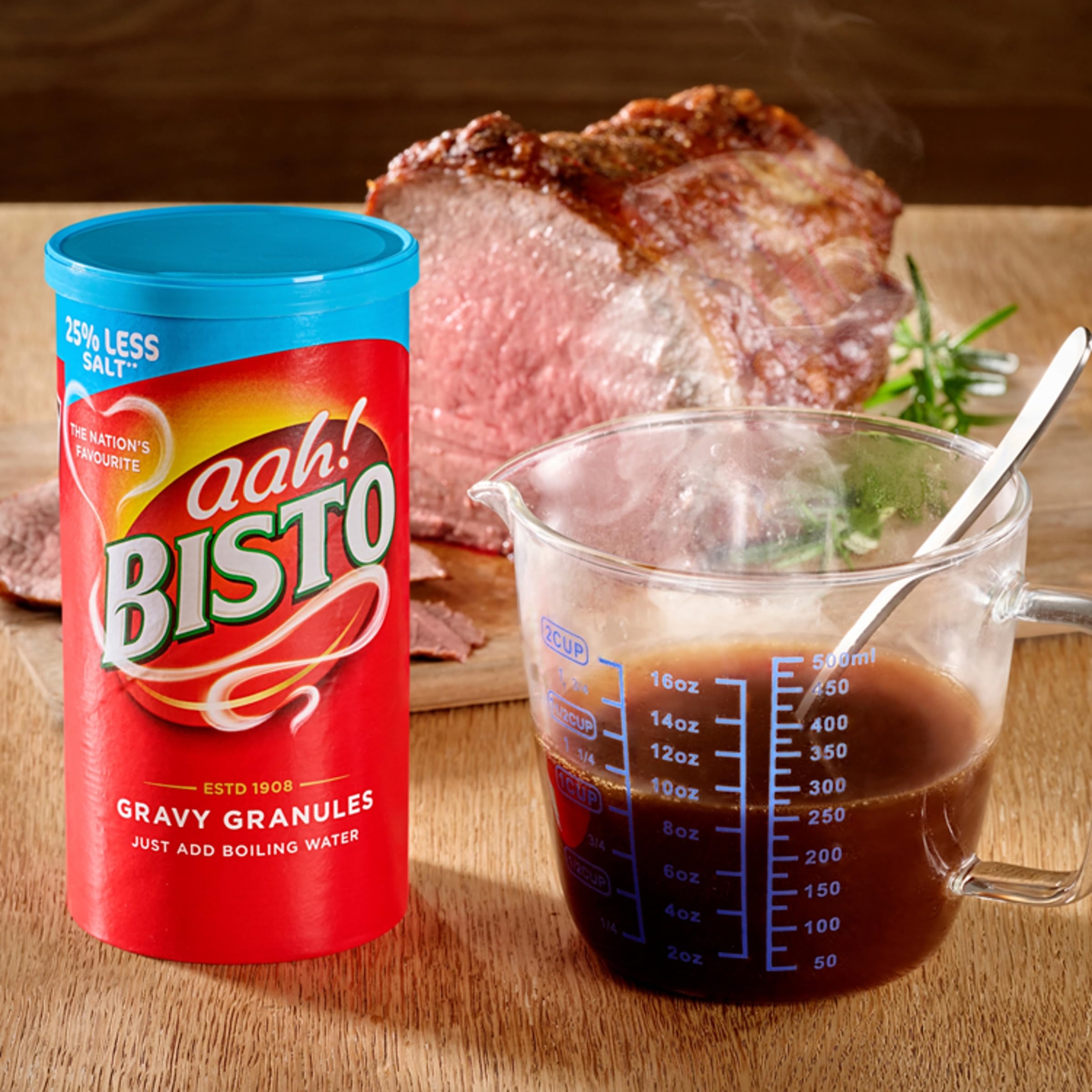 Bisto - Bratensoßengranulat mit reduziertem Salzgehalt, 450g 5