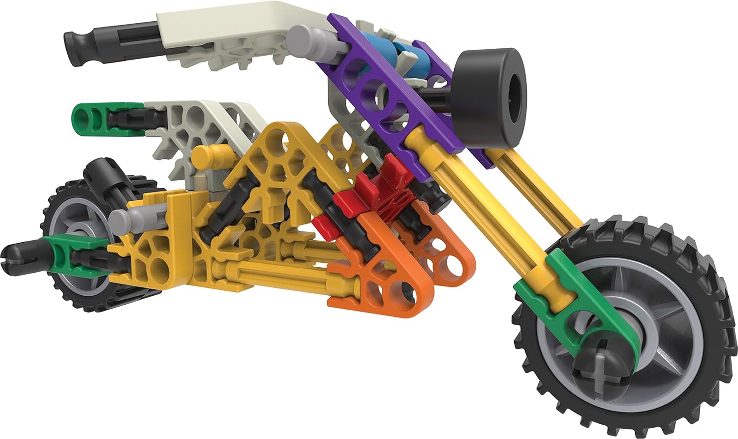 K"Nex Imagine 10 Modellbausatz für Anfänger mit lustigen, schnellen Fahrzeugen – 96-teiliger MINT-Bausatz für Kinder ab 5 Jahren 7