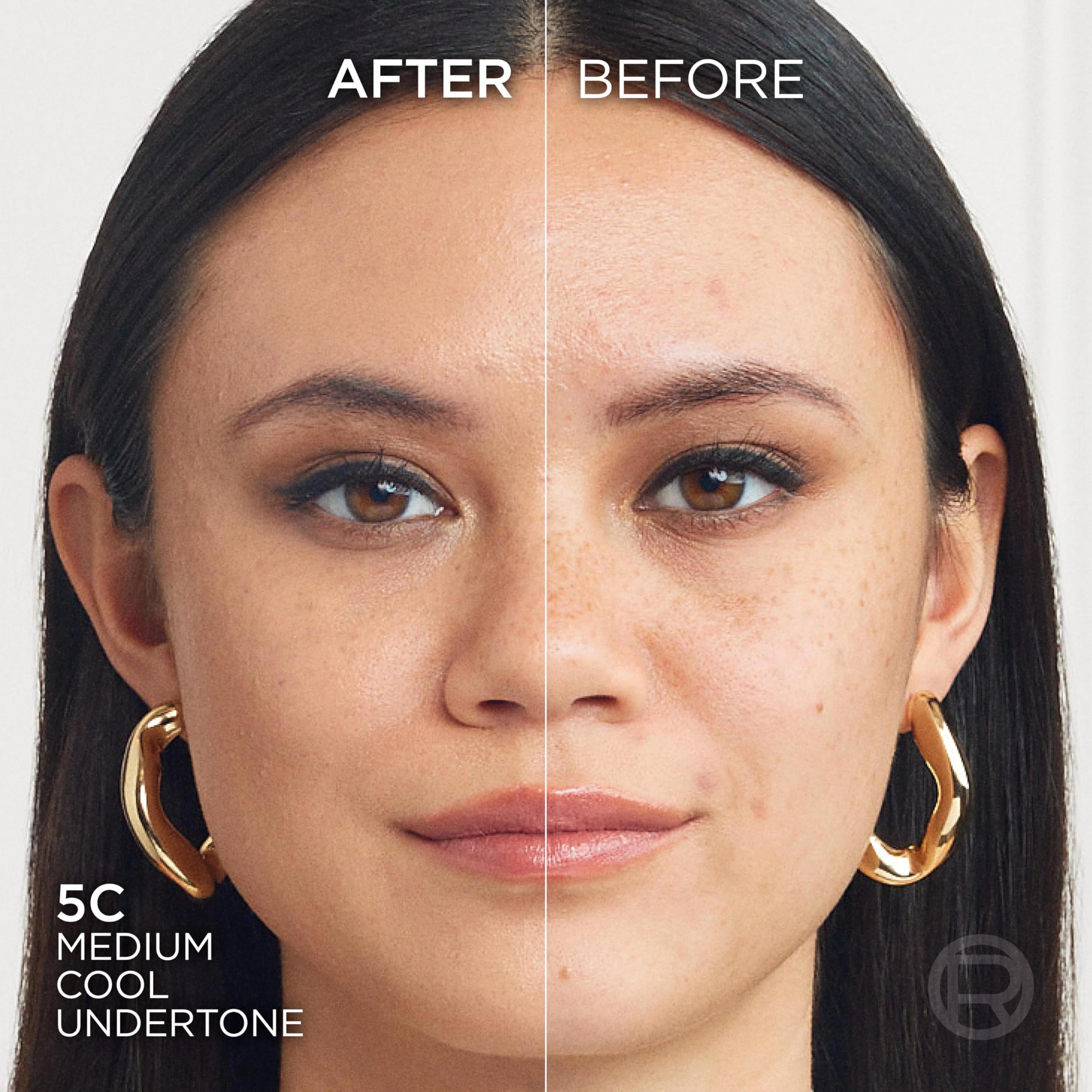 L'Oréal Paris True Match Liquid Foundation - Skincare Infused with Hyaluronic Acid, SPF 16, 5C Rose Sand, 30 ml 7