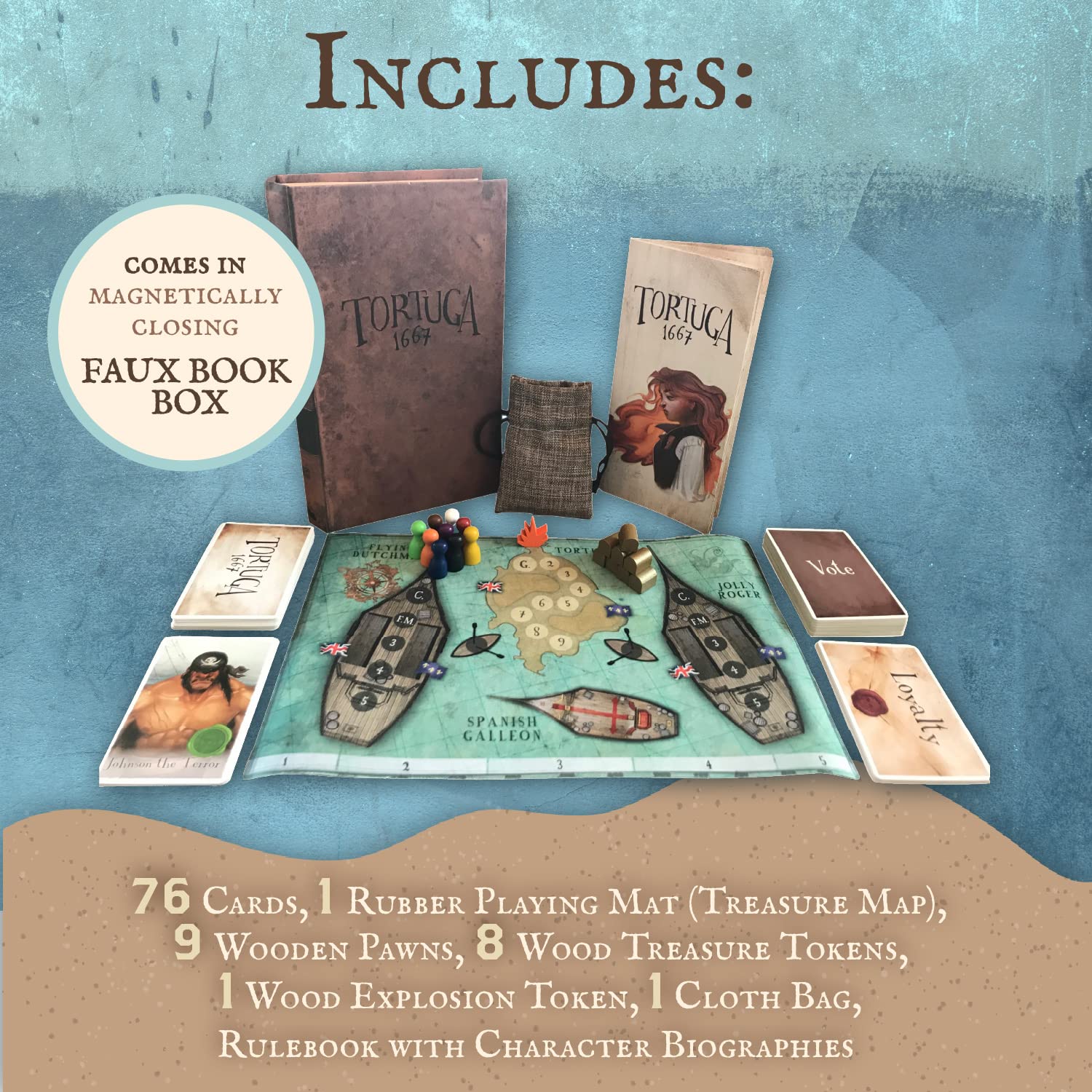 Facade Games Tortuga 1667 Board Game 12