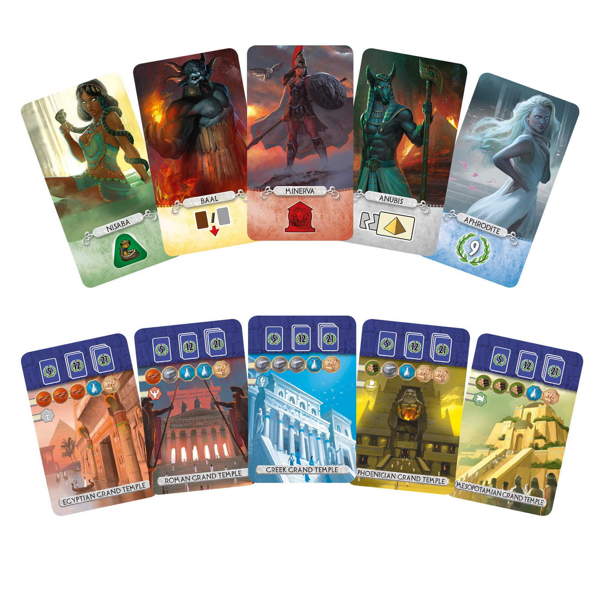 Repos Production 7 Wonders Duel Pantheon Erweiterungsbrettspiel 6