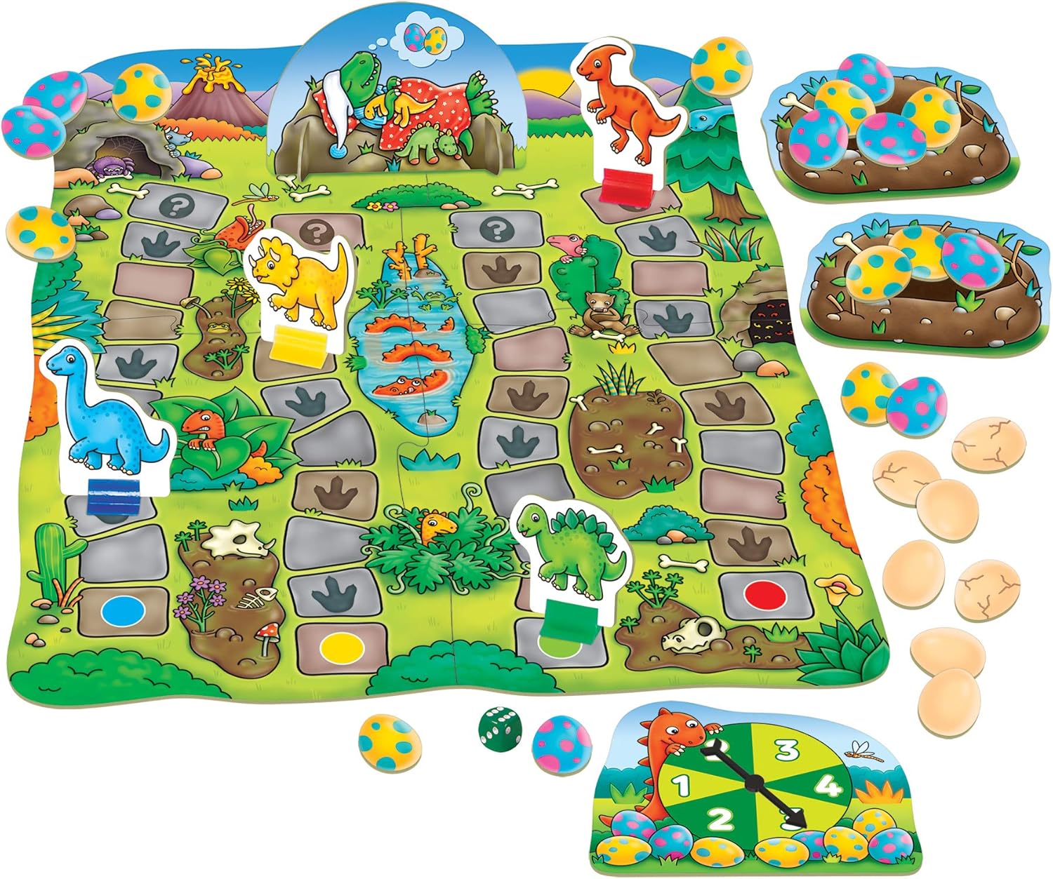 Orchard Toys Dino-Snore-Us Board Game 8