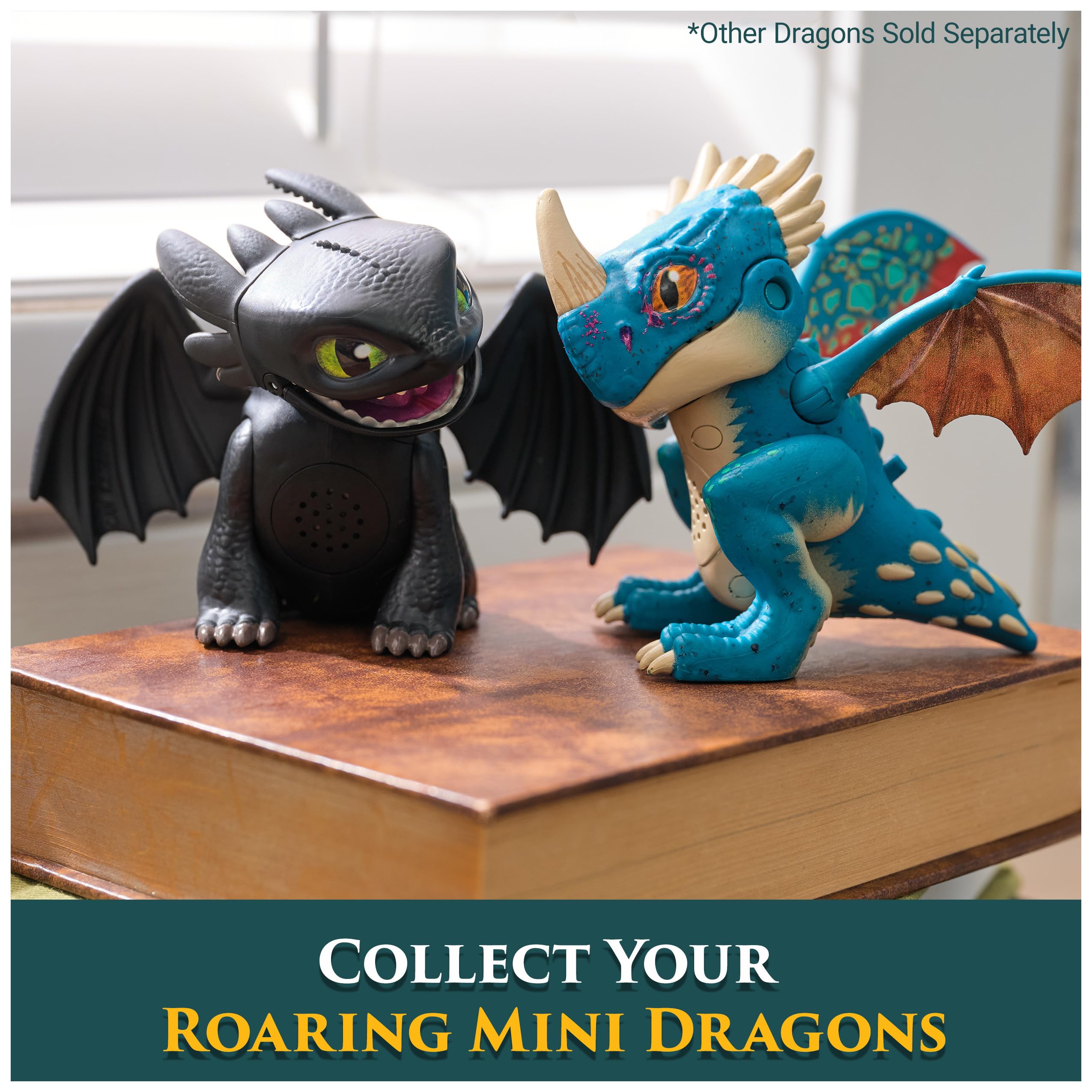 Dreamworks Dragons How to Train Your Dragon Roaring Minis Deadly Nadder Interactive Action Figure - 4+ Years 5