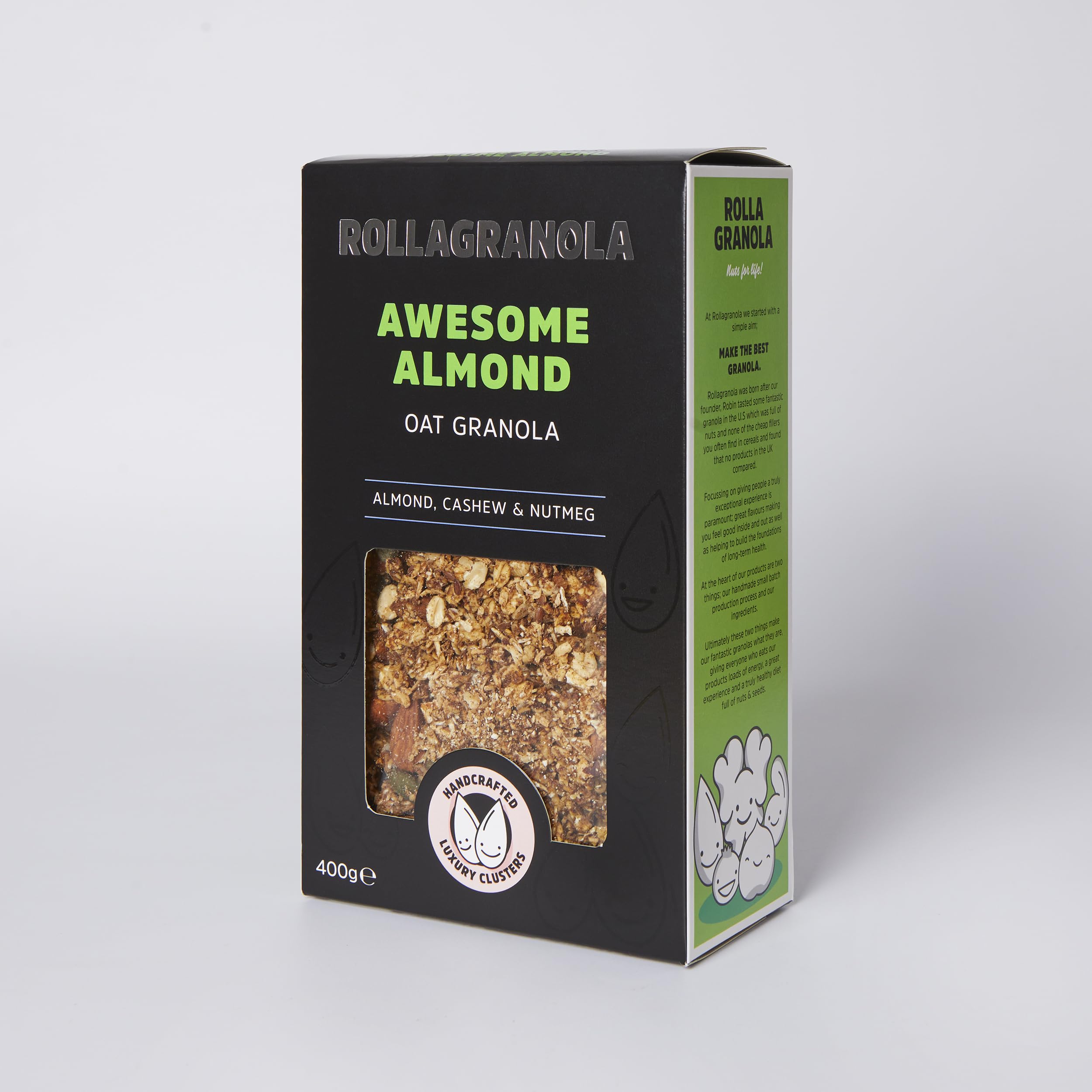Rollagranola - Awesome Almond Oat Granola 400g