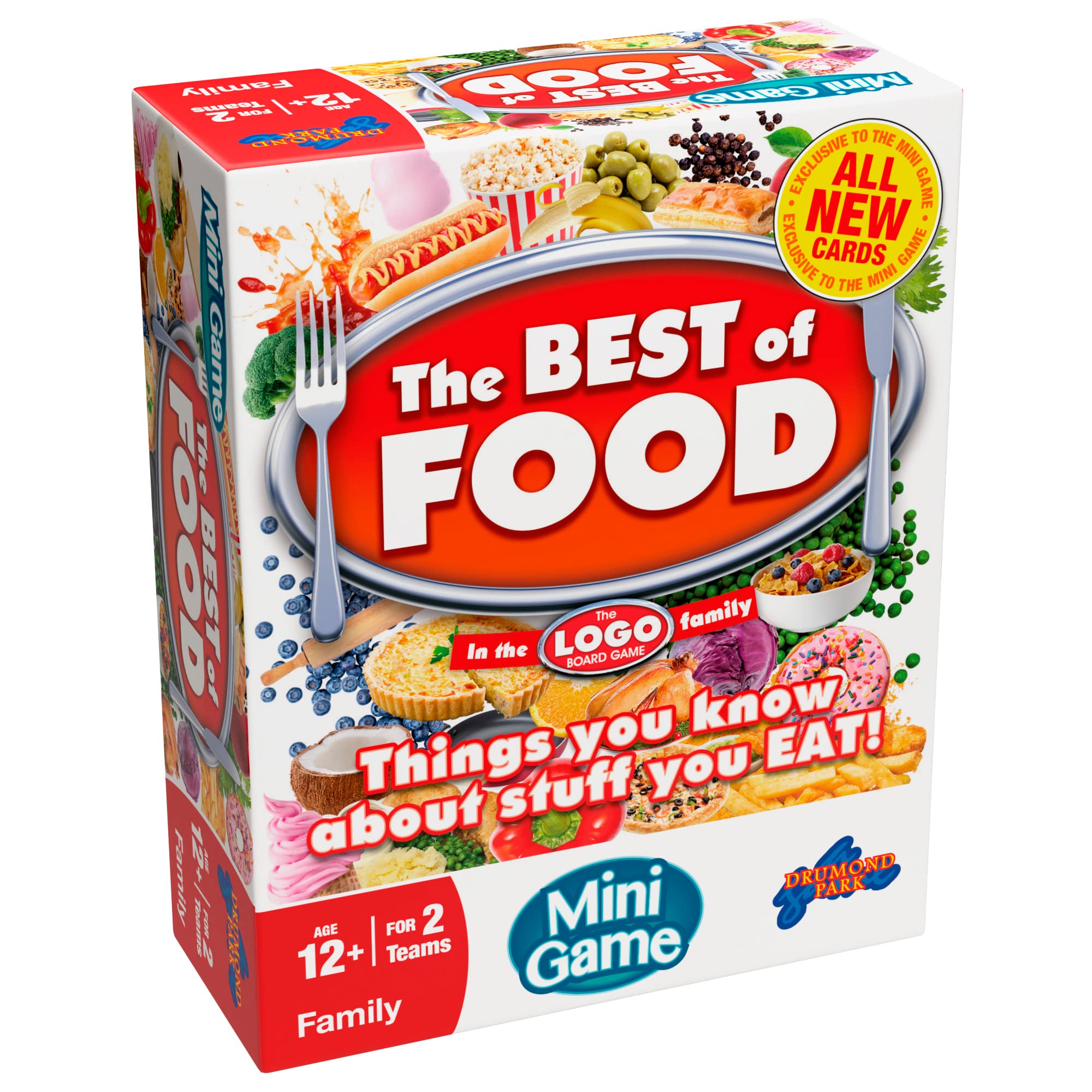 Drumond Park The LOGO Best of Food Mini Board Game