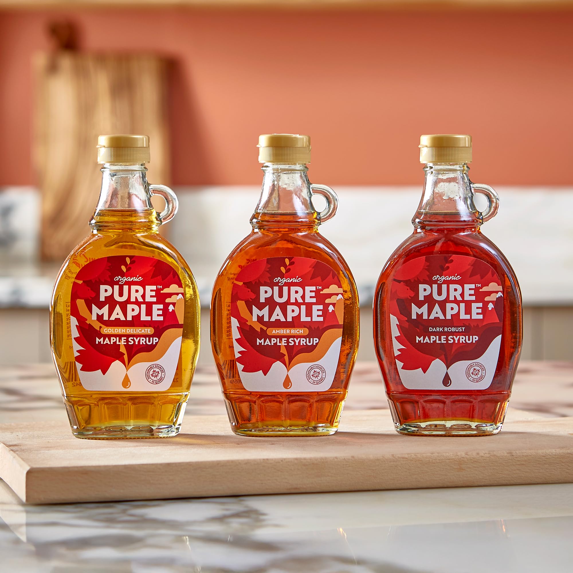 Pure Maple - 100% Canadian Maple Syrup Grade A Organic Amber Rich Taste 5