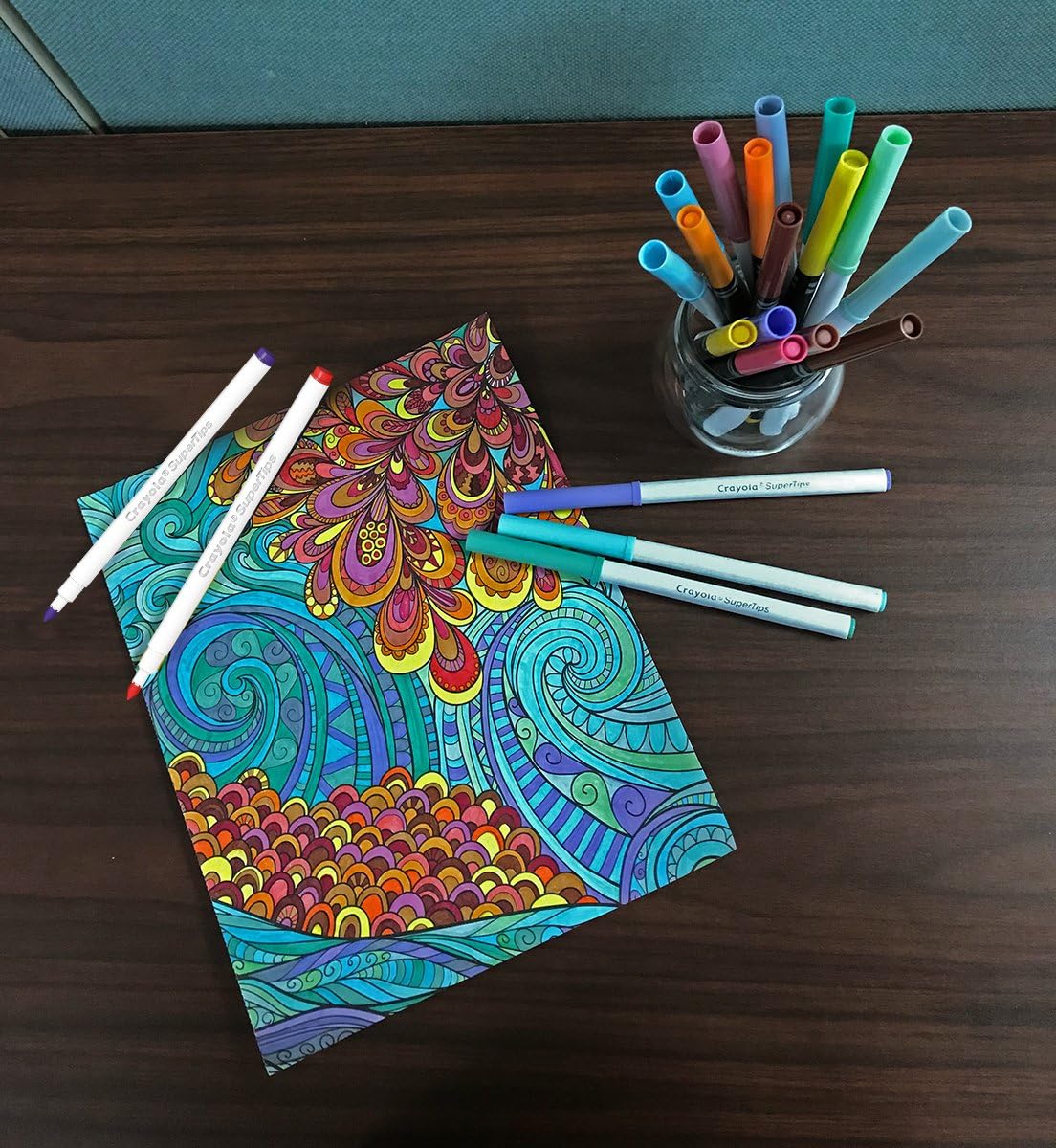 Crayola 50 abwaschbare Super Tip Marker – Kunst &amp; Handwerk für Kinder ab 3 Jahren 5