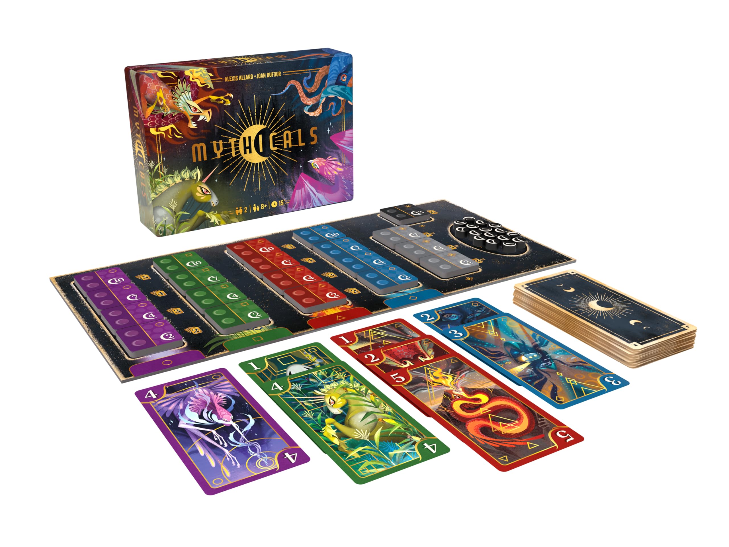 Asmodee Mythicals Board Game | 2 Players | Ages 8+ | 15+ Min 2