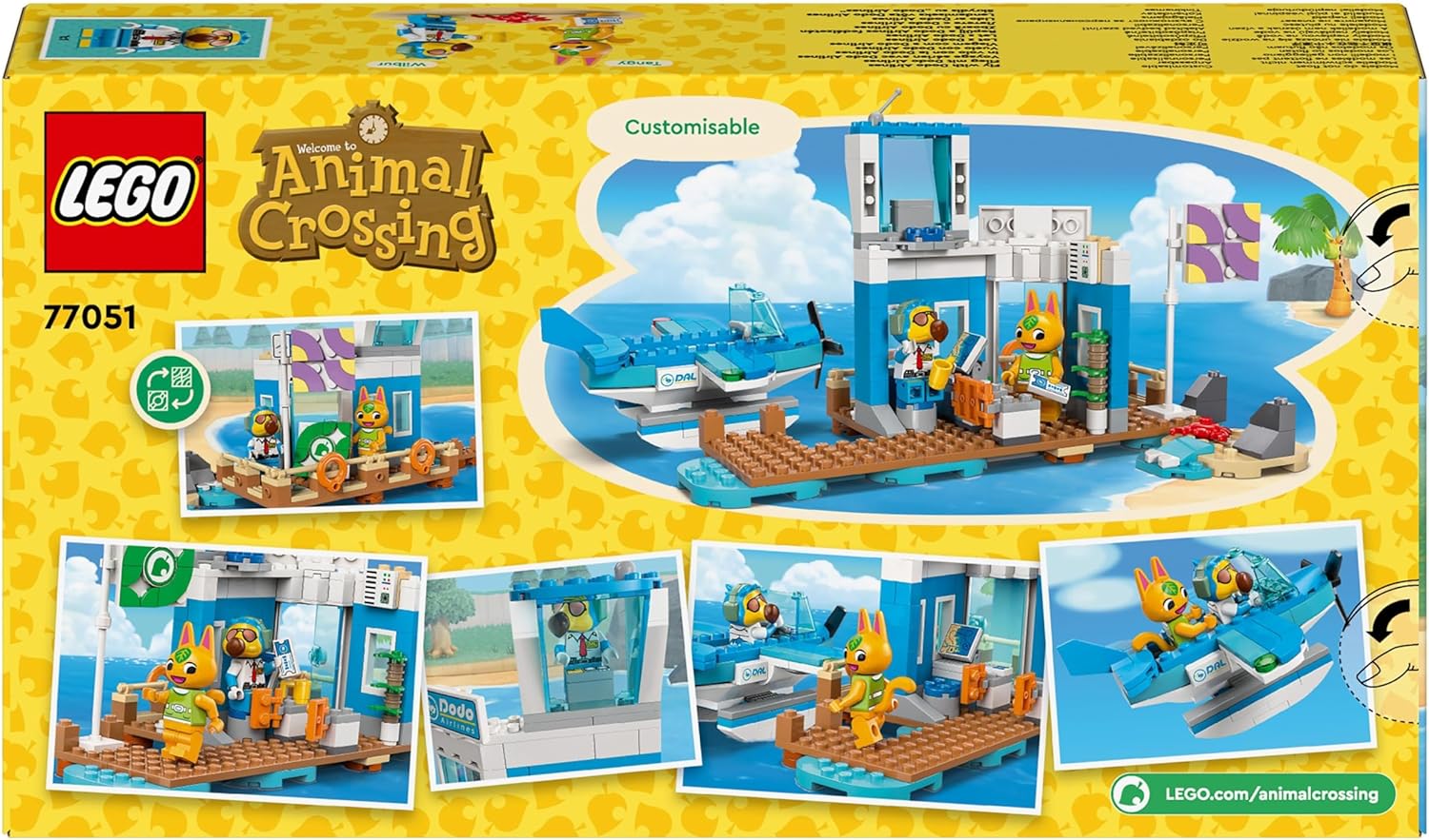 LEGO Animal Crossing Fly with Dodo Airlines Airport Playset - Building Set for Kids 7+ 5
