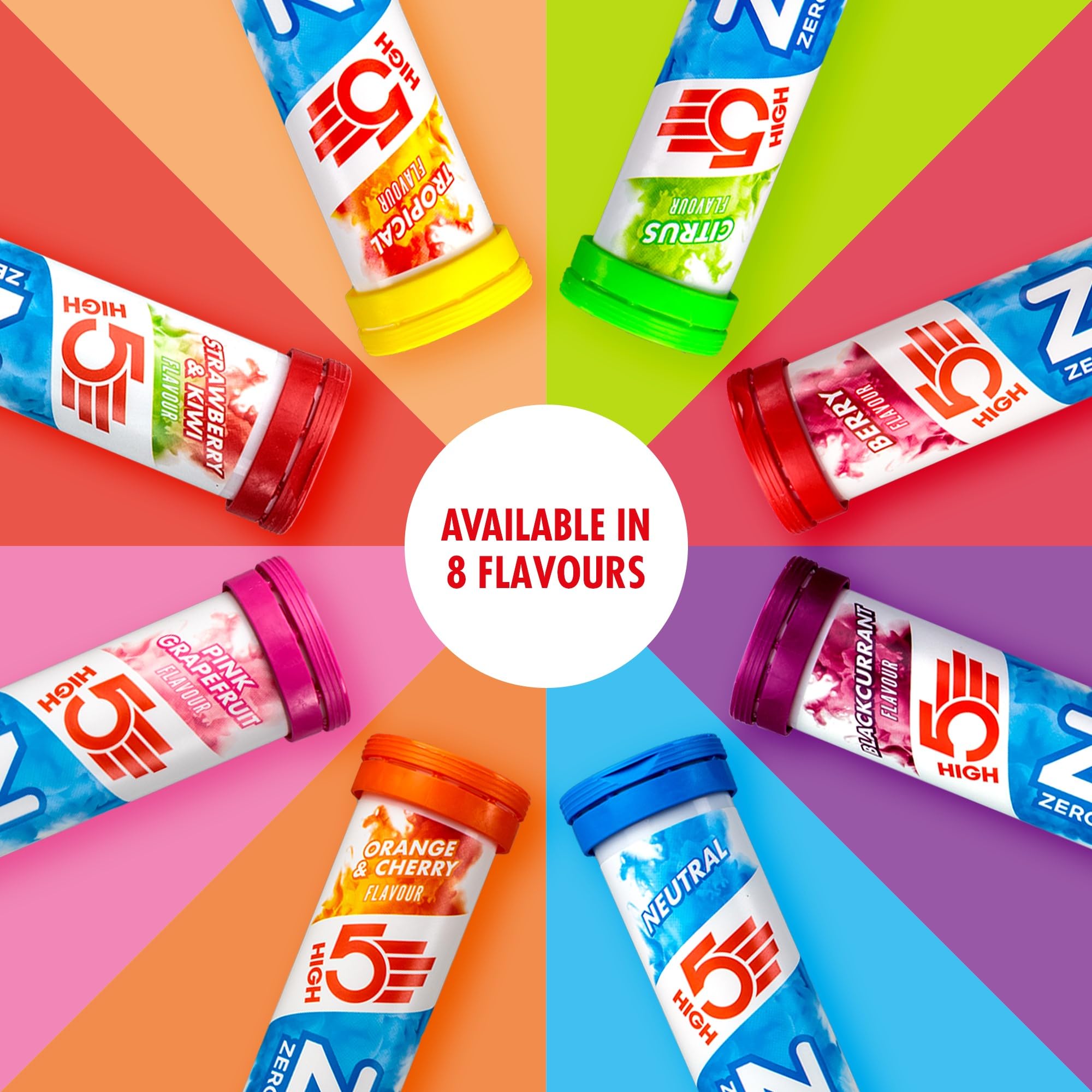 HIGH5 Zero Electrolyte Tablets - Sugar-Free Hydration with Vitamin C | 20 Count Tube 5