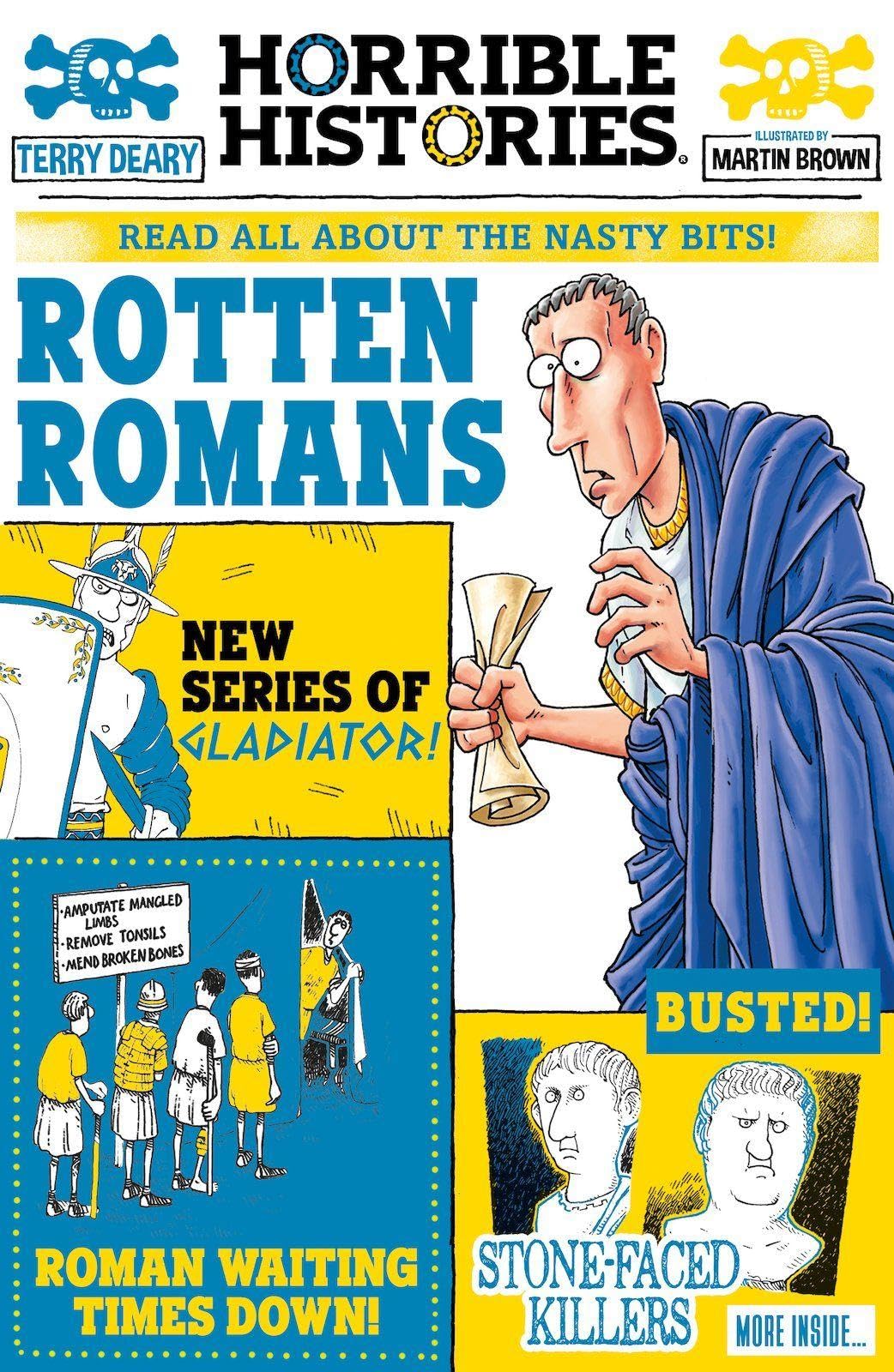 Scholastic Rotten Romans (Horrible Histories) by Terry Deary | Paperback 1