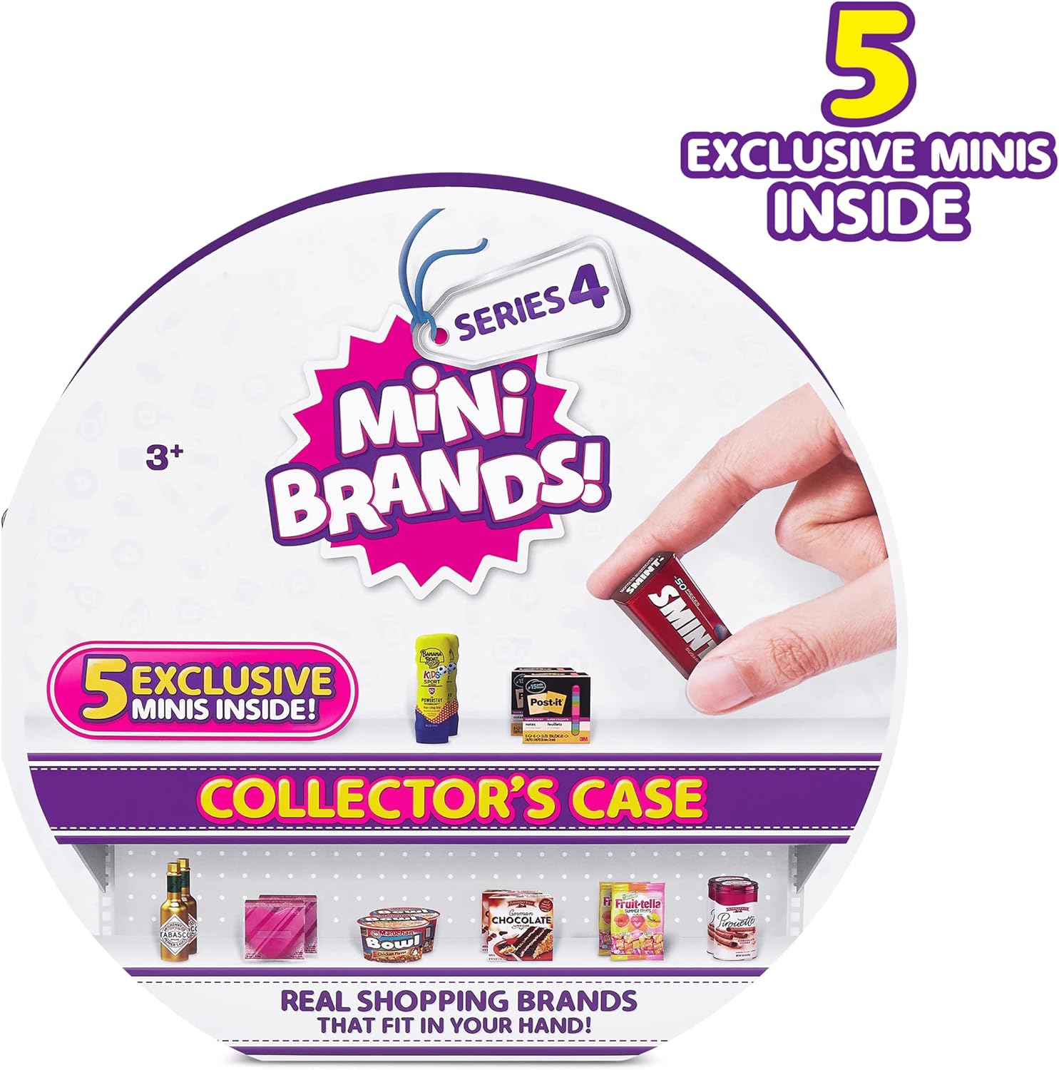 Mini Brands Series 4 Collectors Case with 5 Exclusive Minis - ZURU 5 Surprise 6