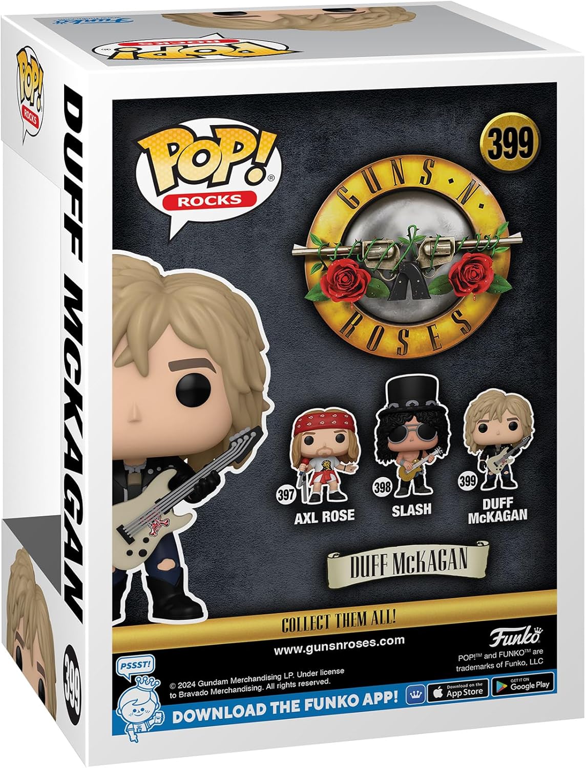 Funko Pop! Rocks Guns N' Roses - Duff McKagan Vinyl Figure (80483) 8