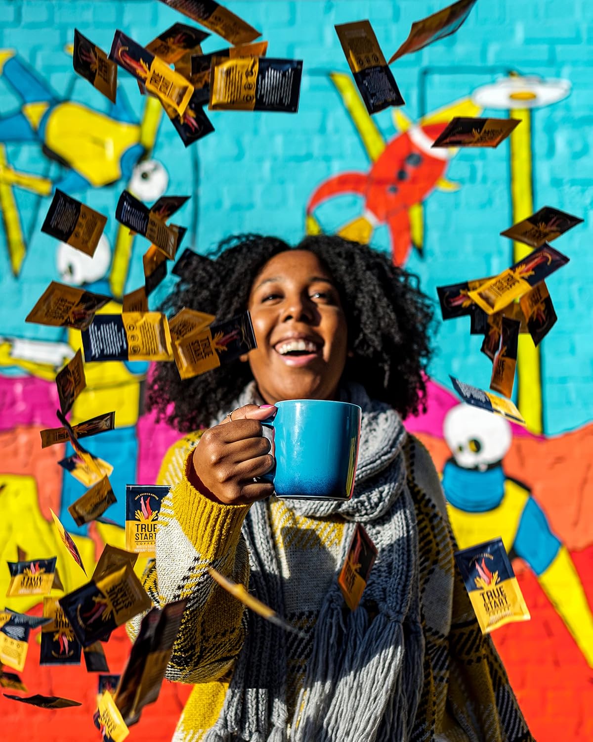 TrueStart Barista Grade Instant Coffee - 360g (200 Sachets), Premium Freeze-Dried Colombian Arabica 4