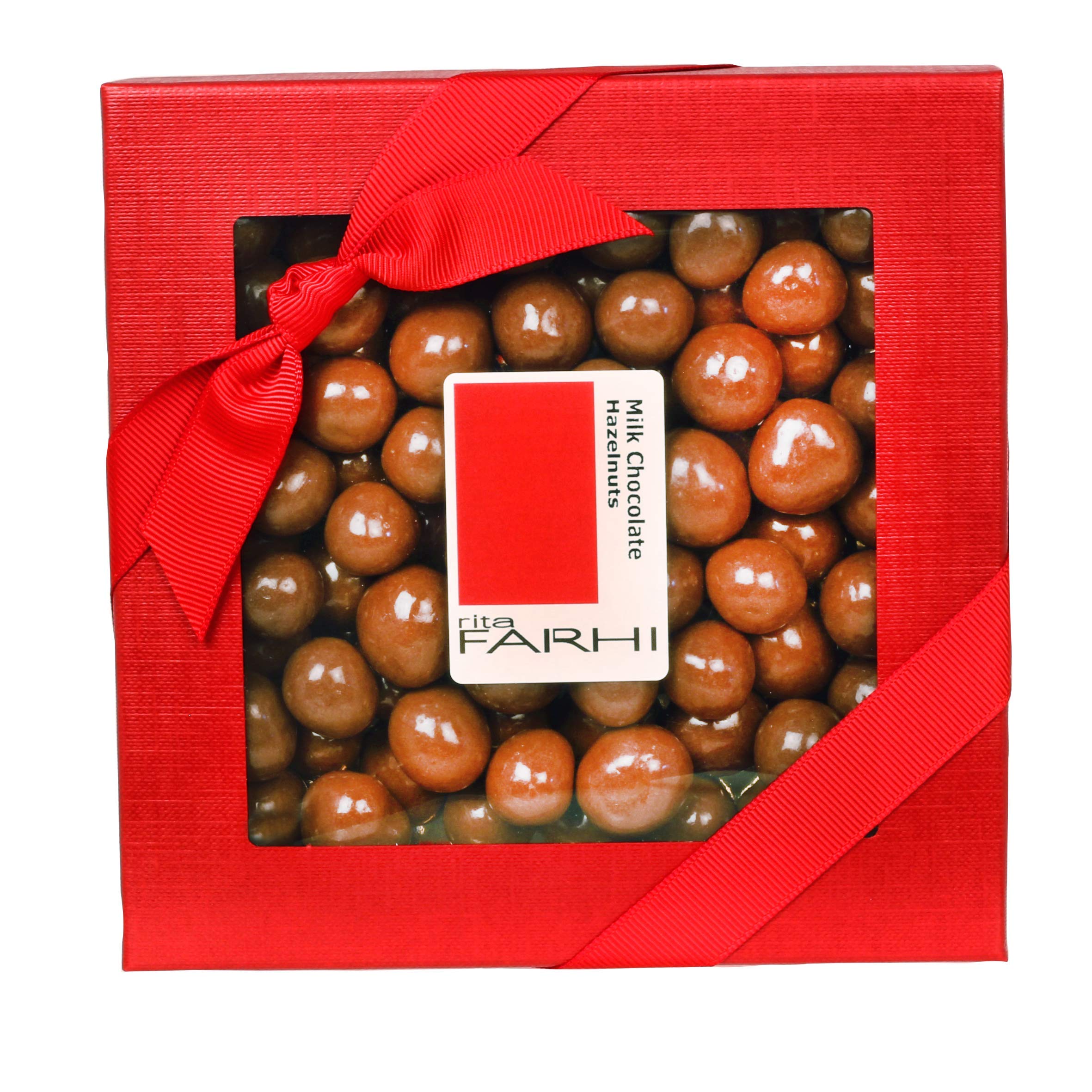 Rita Farhi Milk Chocolate Coated Hazelnuts Luxury Gift Box 200g - Palm Oil Free 7