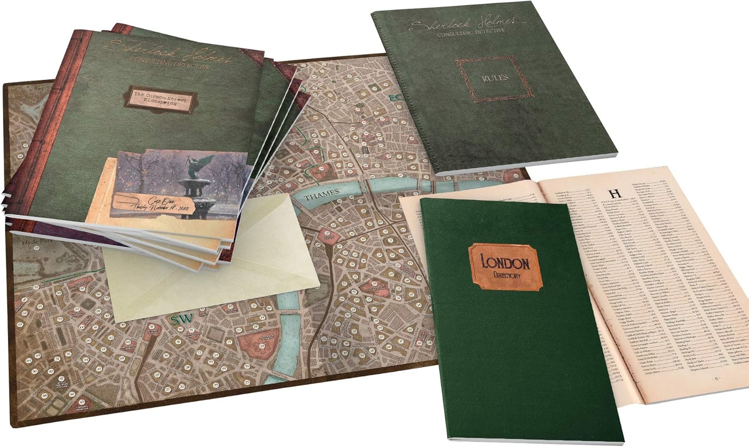 Space Cowboys Sherlock Holmes Consulting Detective: The Baker Street Irregulars Board Game 7